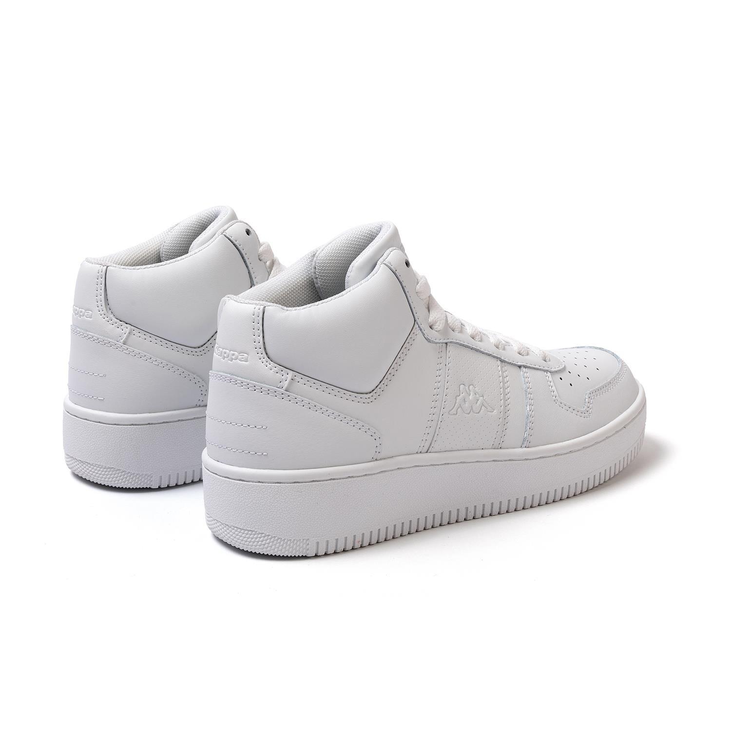 Weiß - Kappa - La Morra Hi-Top Trainers Womens - 3