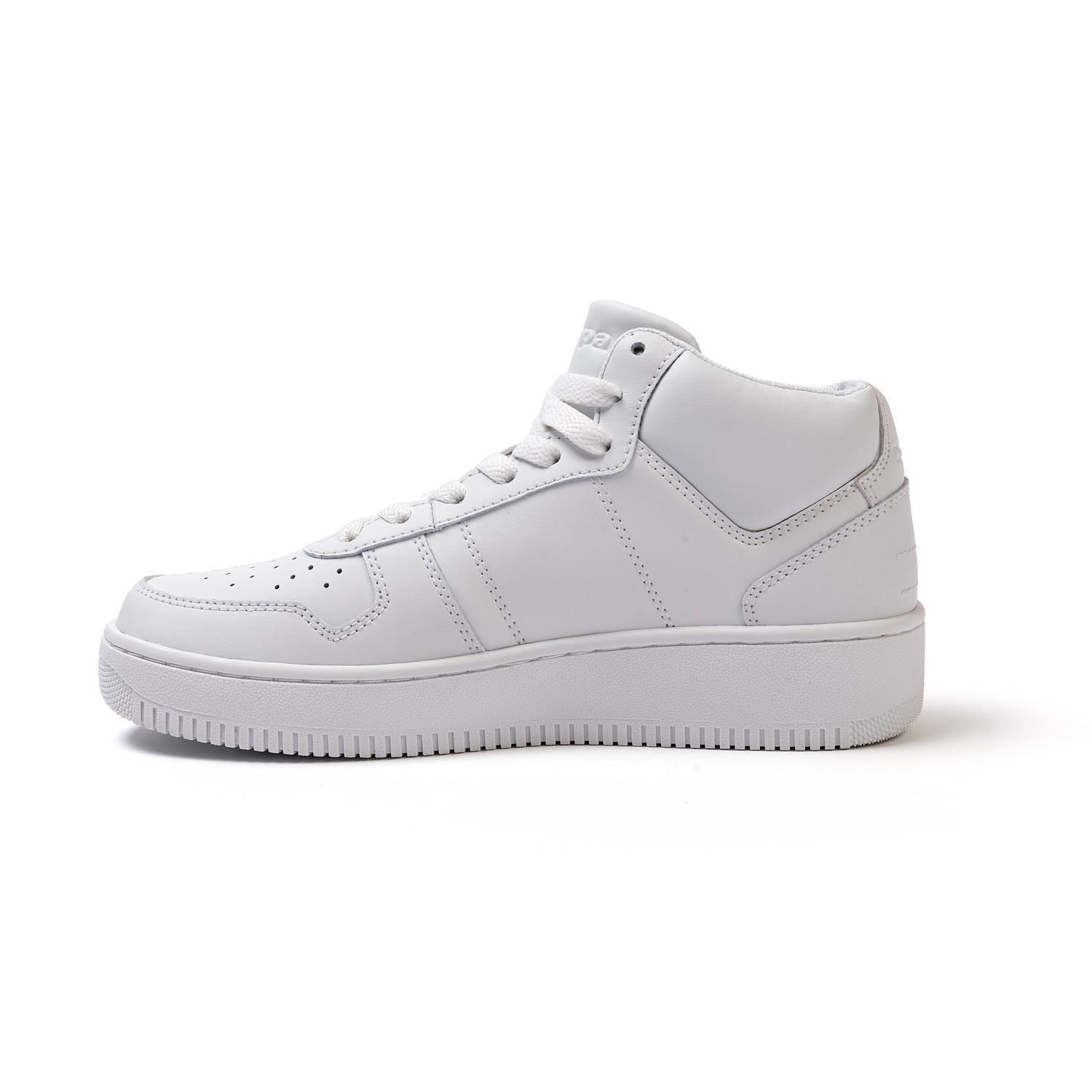 Weiß - Kappa - La Morra Hi-Top Trainers Womens - 6