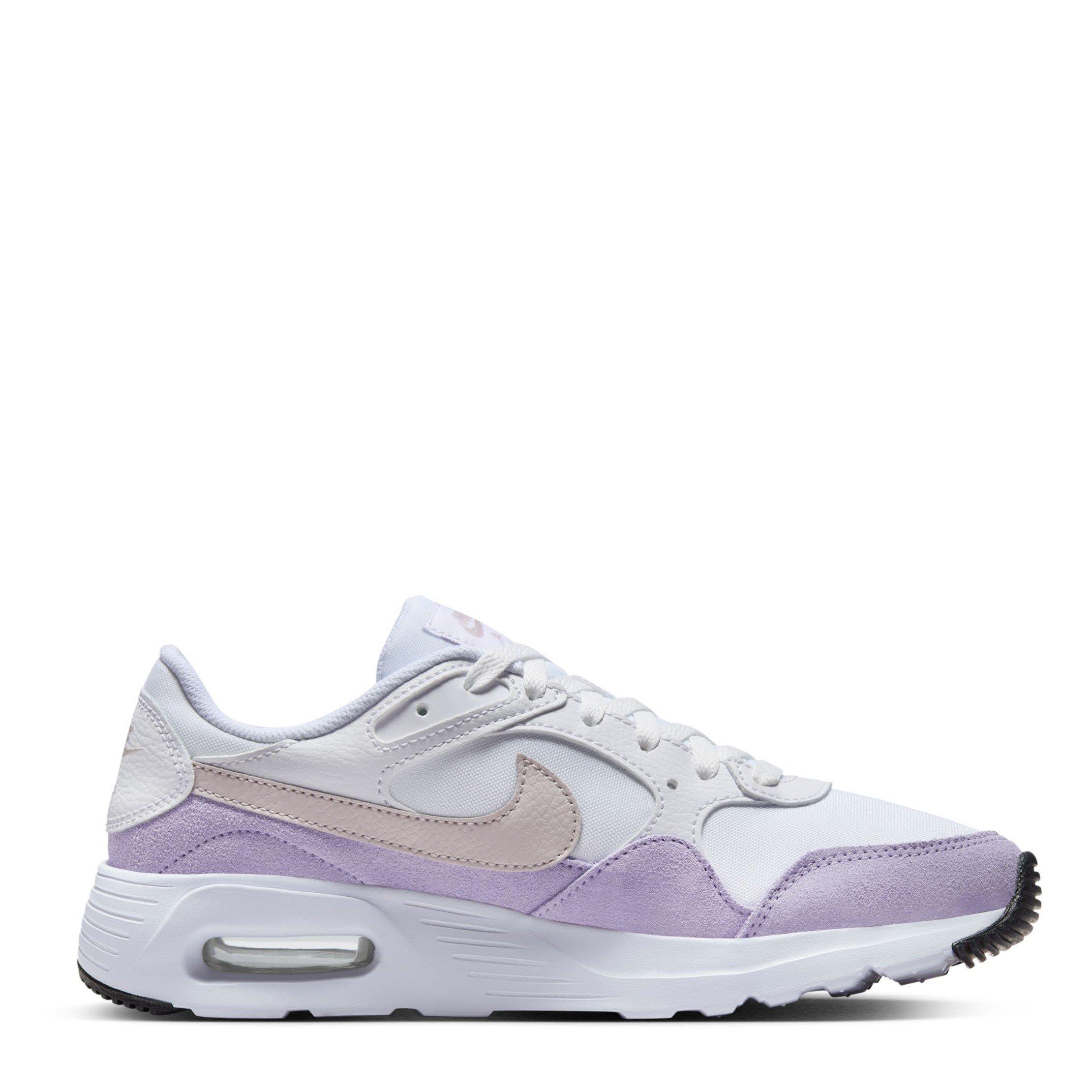 White/Violet - Nike - Air Max SC Trainers Womens - 1