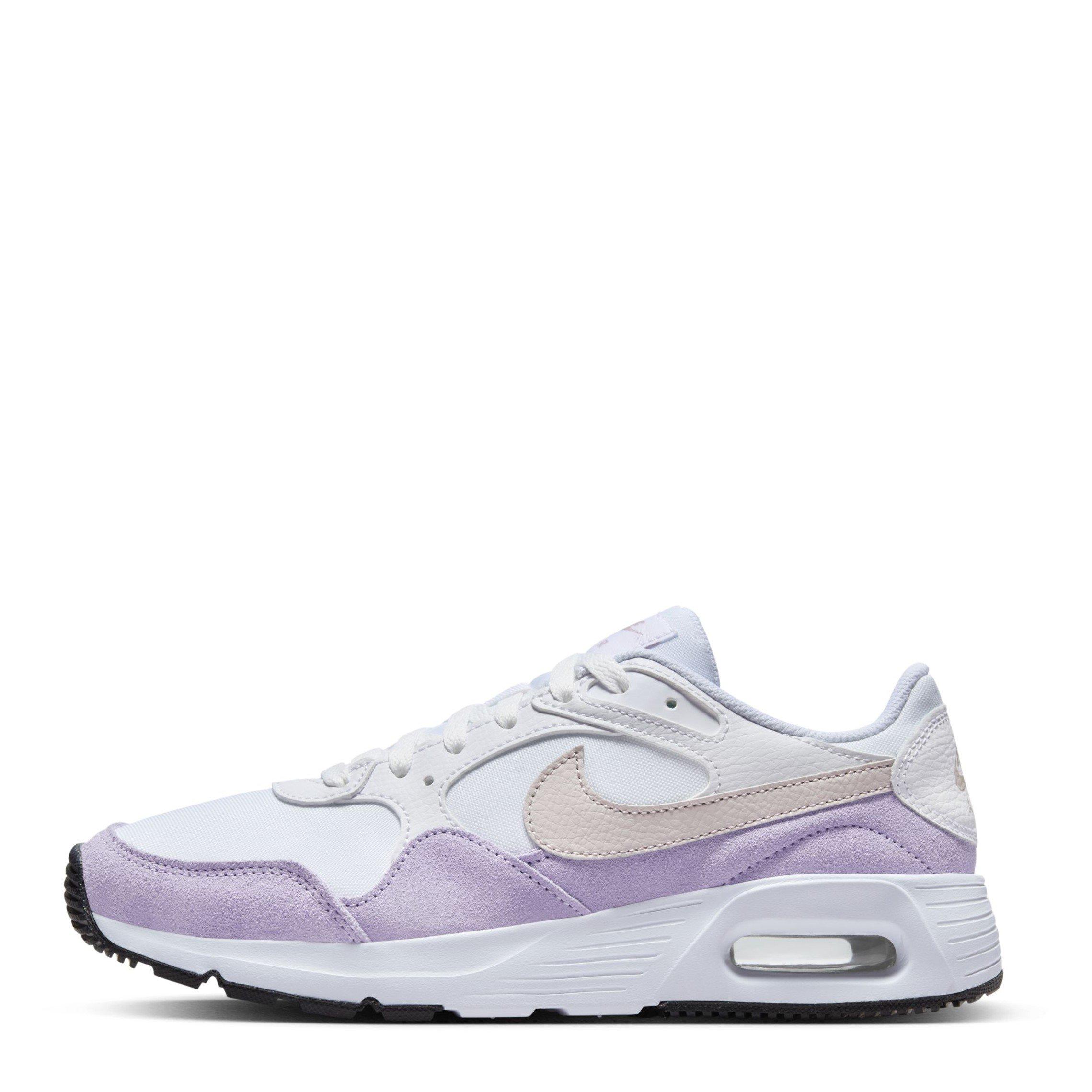 Bijelo/Ljubičasto - Nike - Air Max SC Trainers Womens - 2