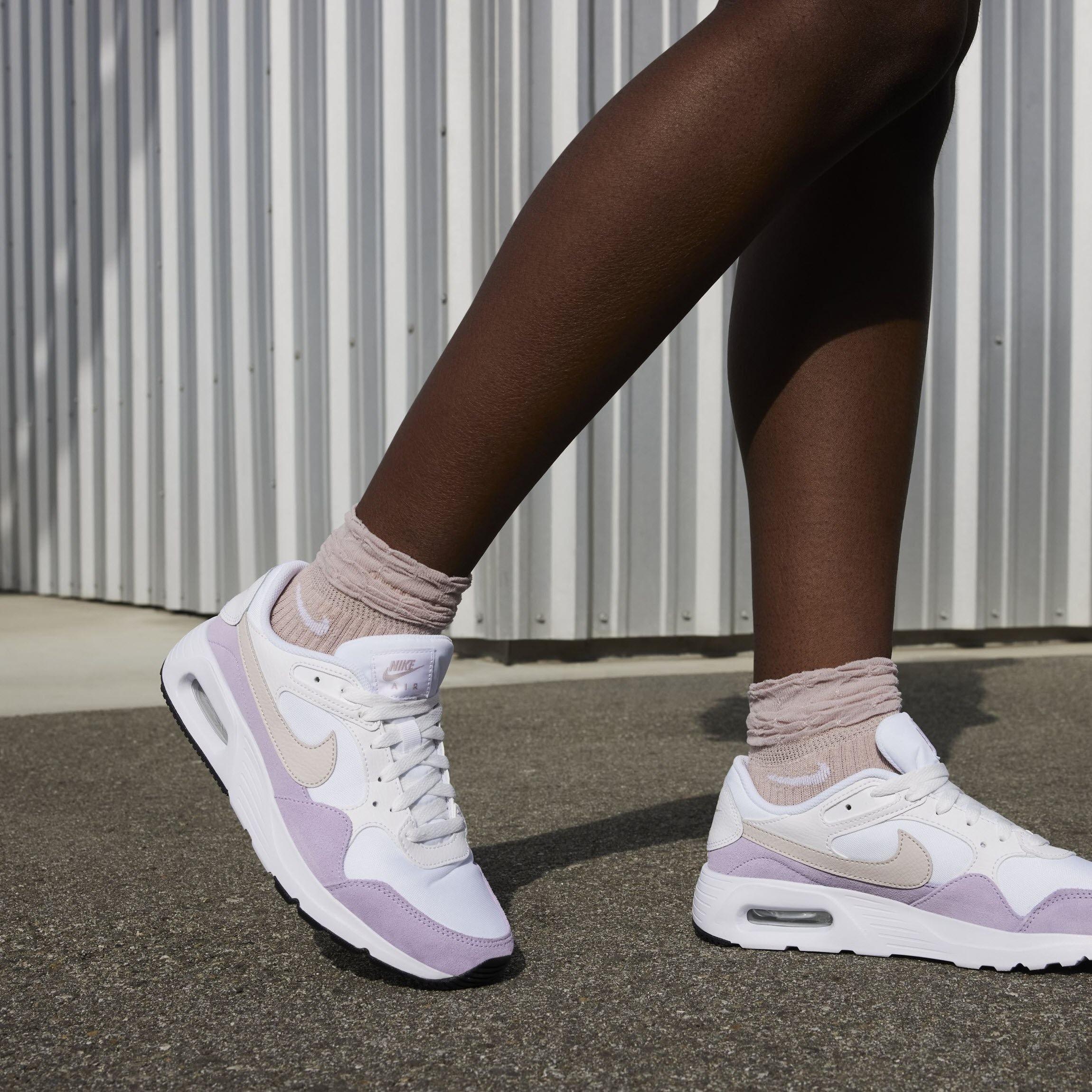 Bijelo/Ljubičasto - Nike - Air Max SC Trainers Womens - 8