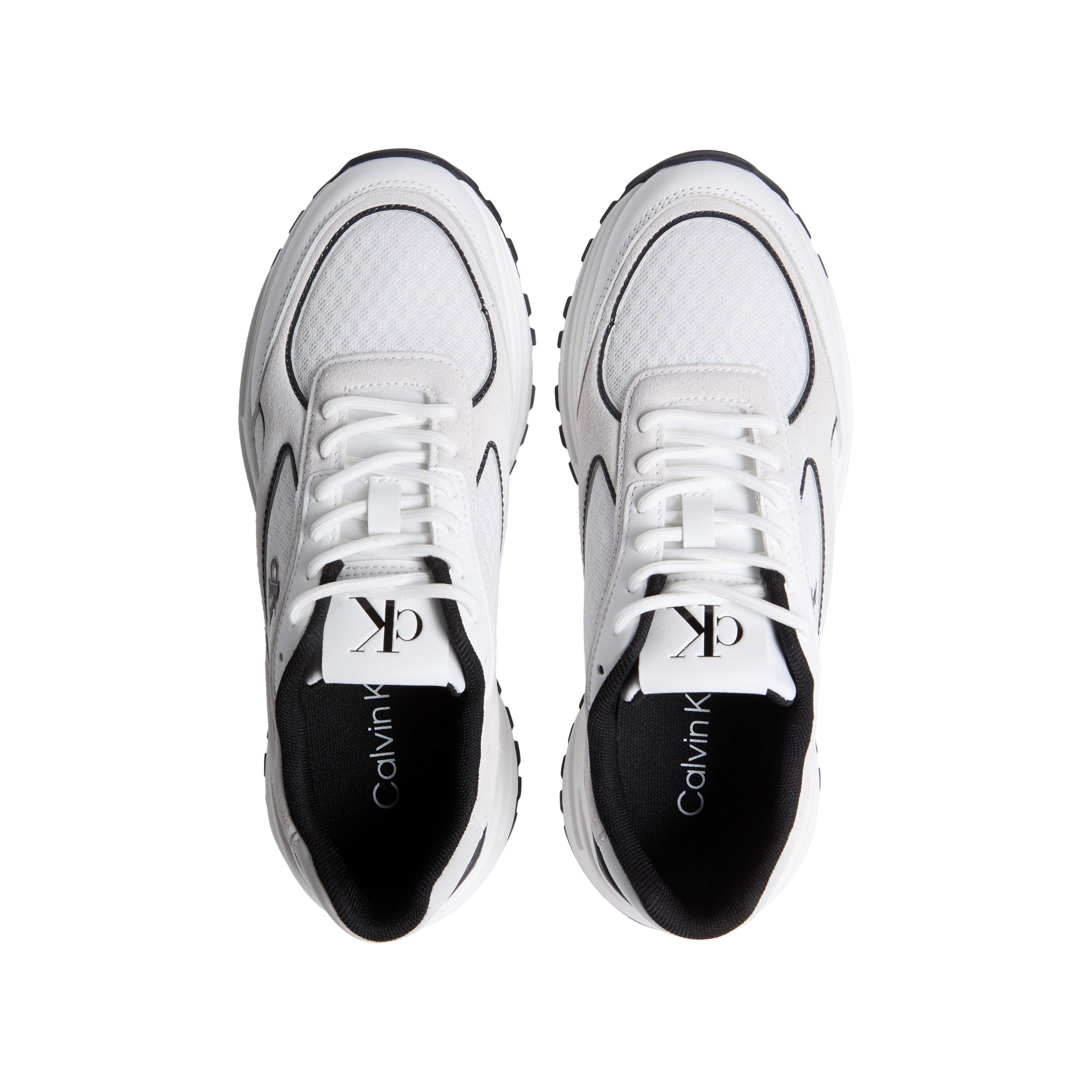 White/Black - Calvin Klein Jeans - Women's Hike Runner Chunky Trainers - 3