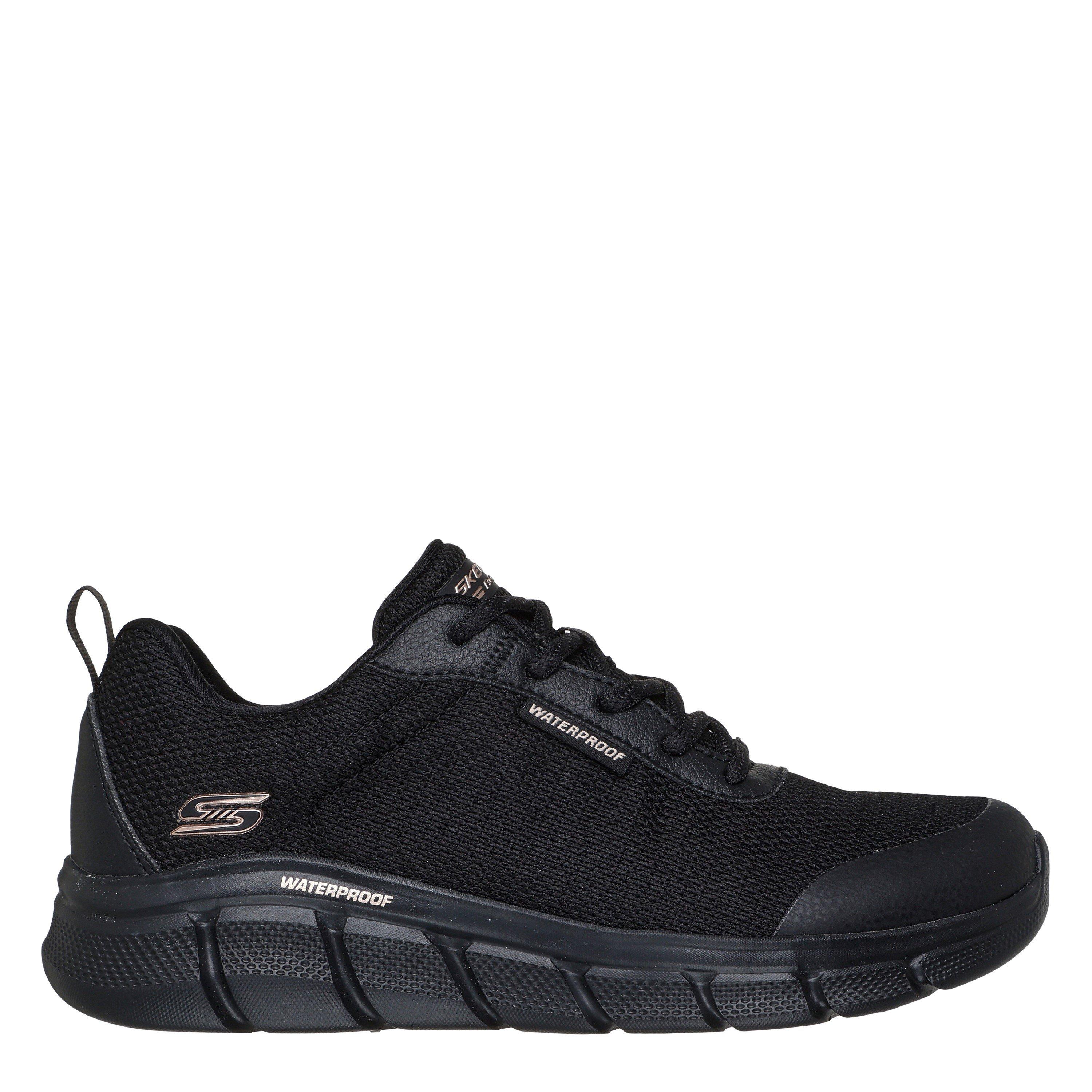 Black - Skechers - Bob Flex Slip On Runners - 3