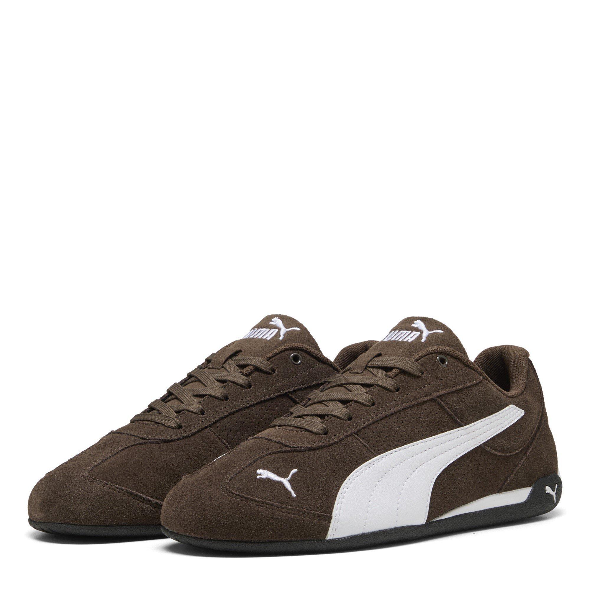 Puma Women's Replicatch Trainers - Brown/White - 8 (42)