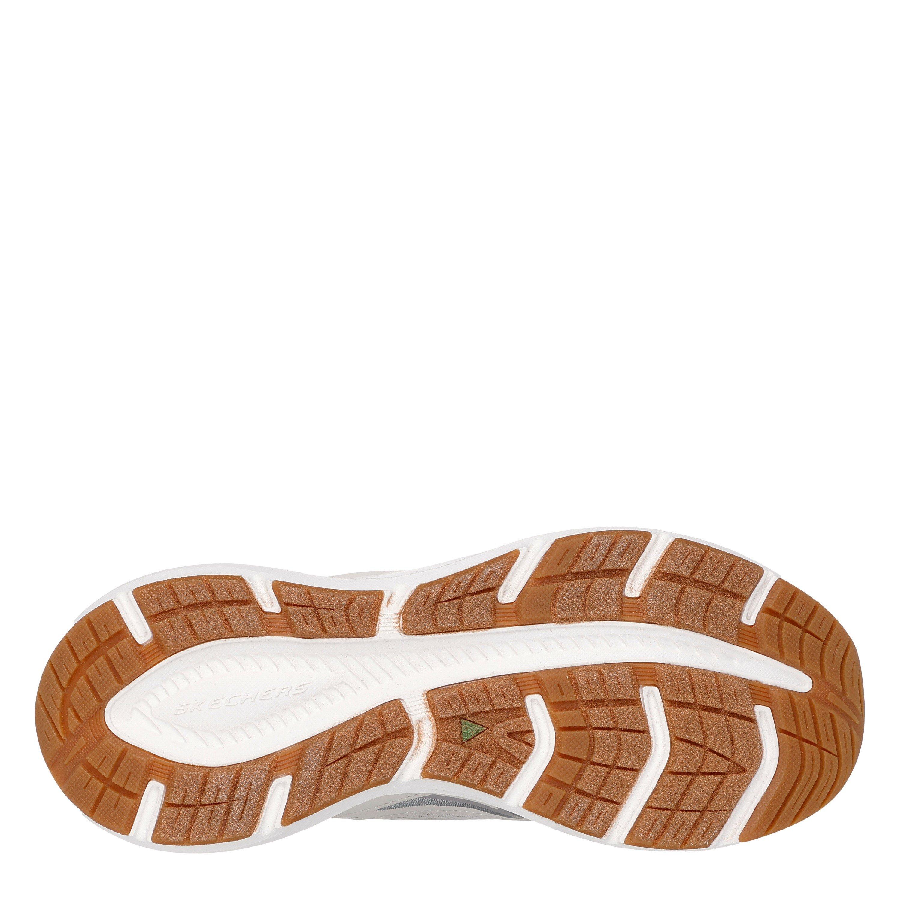 Natural - Skechers - Edgeride Silver Eclipse Casual Low-Top Trainers - 4