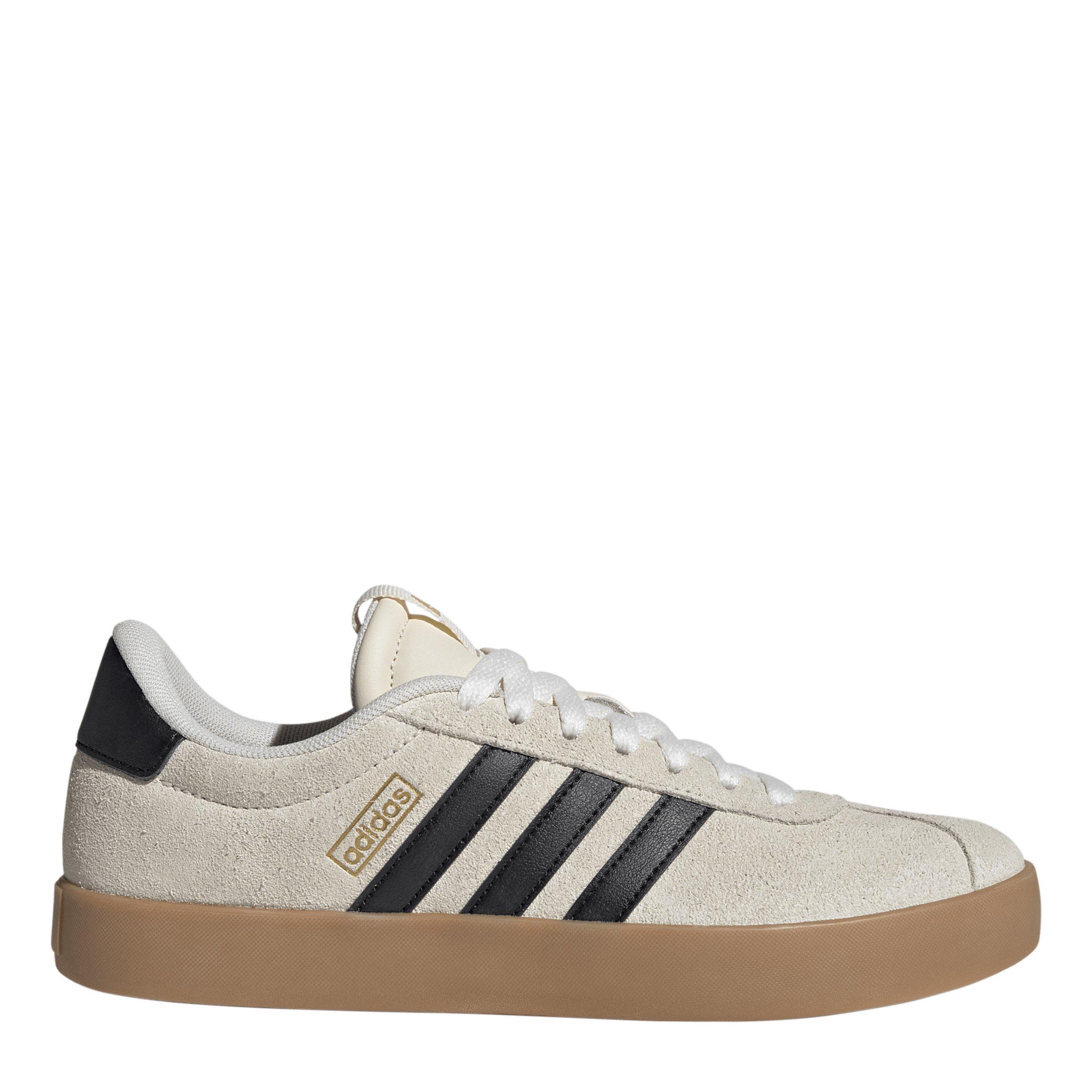 Adidas Women's Vl Court 3.0 - Cream/Black/Gld - 5 (38)