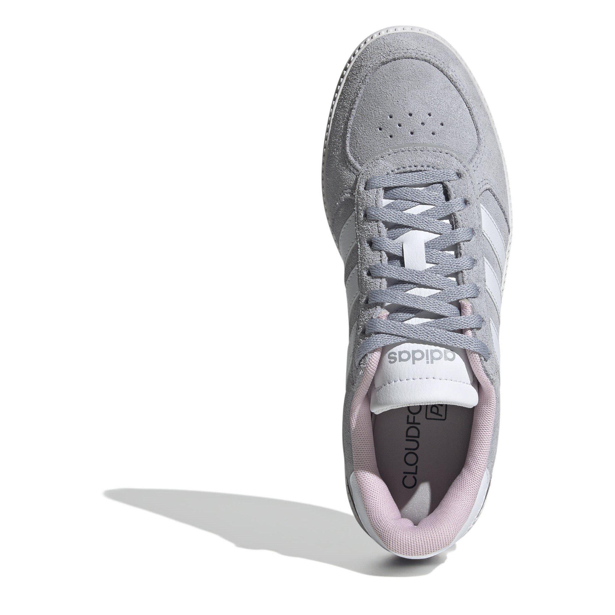 Silver/White - adidas - Breaknet Sleek Low-Top Trainers Womens - 5