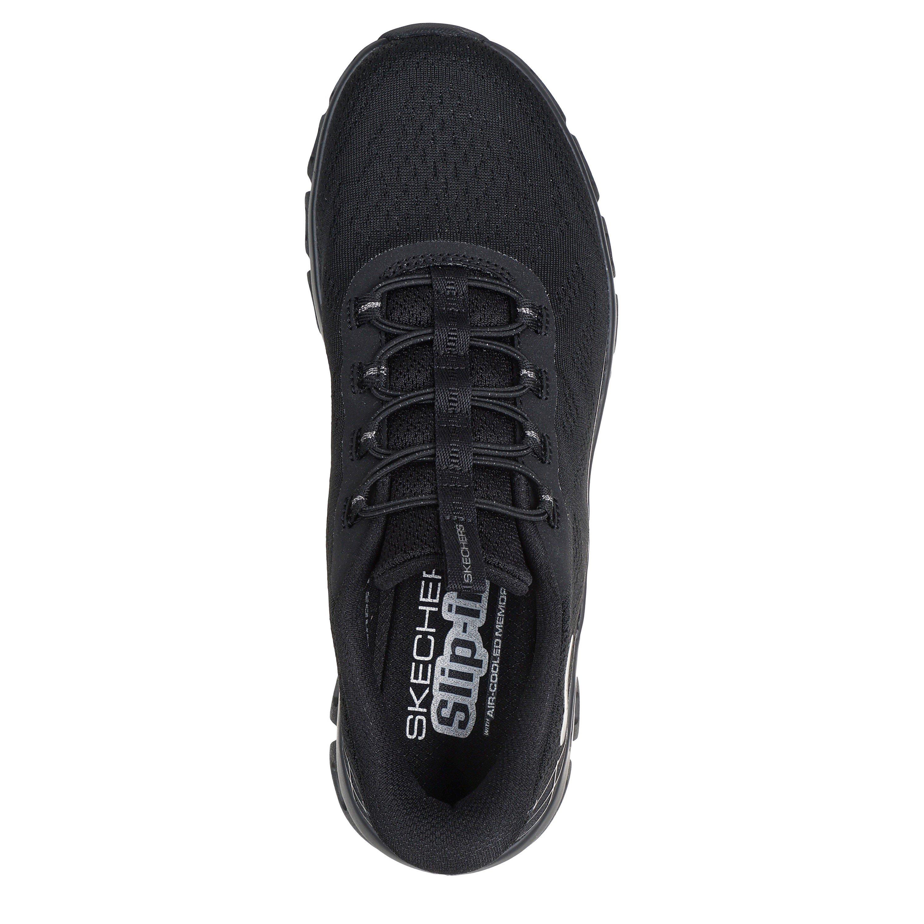 Black - Skechers - Slip On Trainers - 5