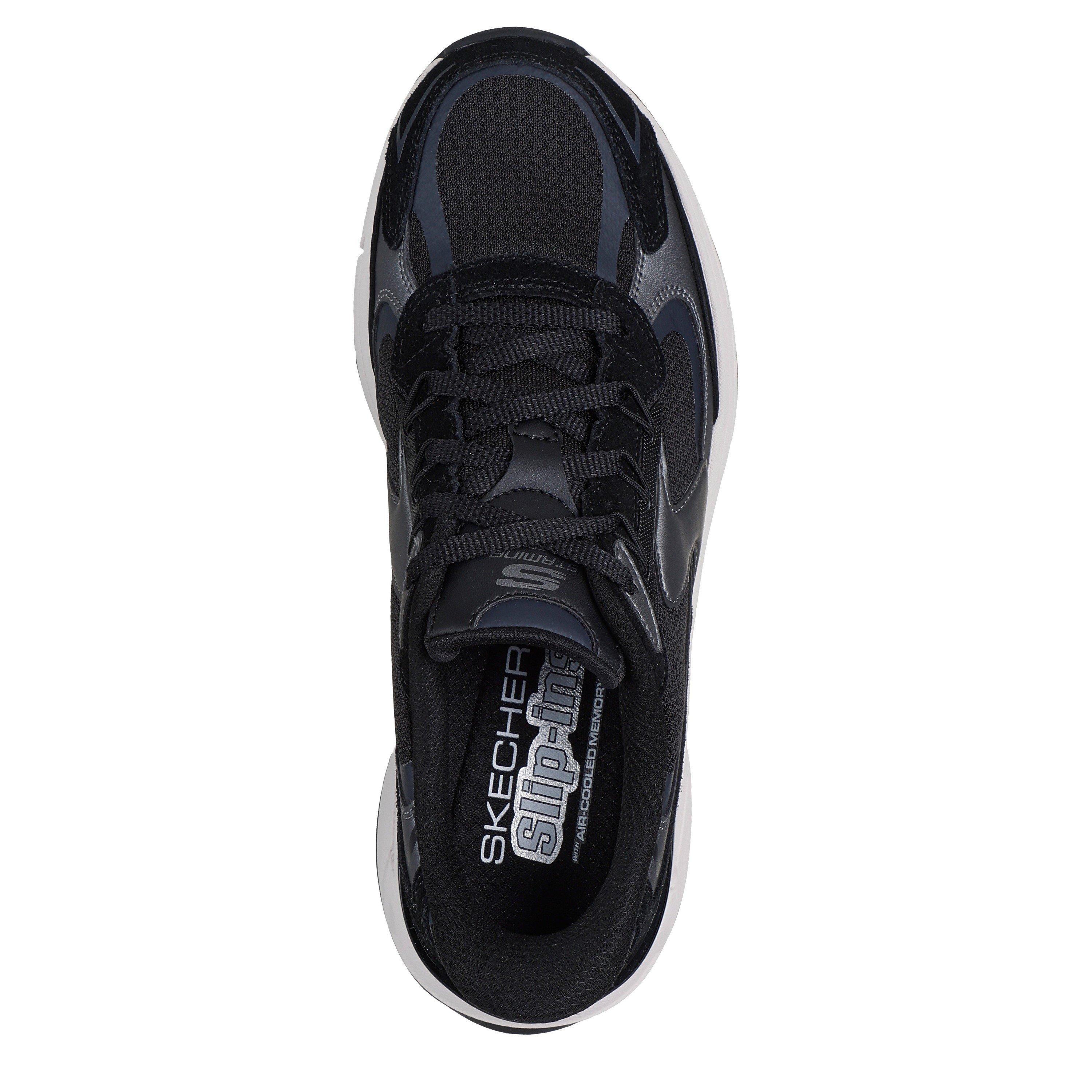 Black - Skechers - Slip-ins: Stamina Sport Retro Ladies Trainers - 5
