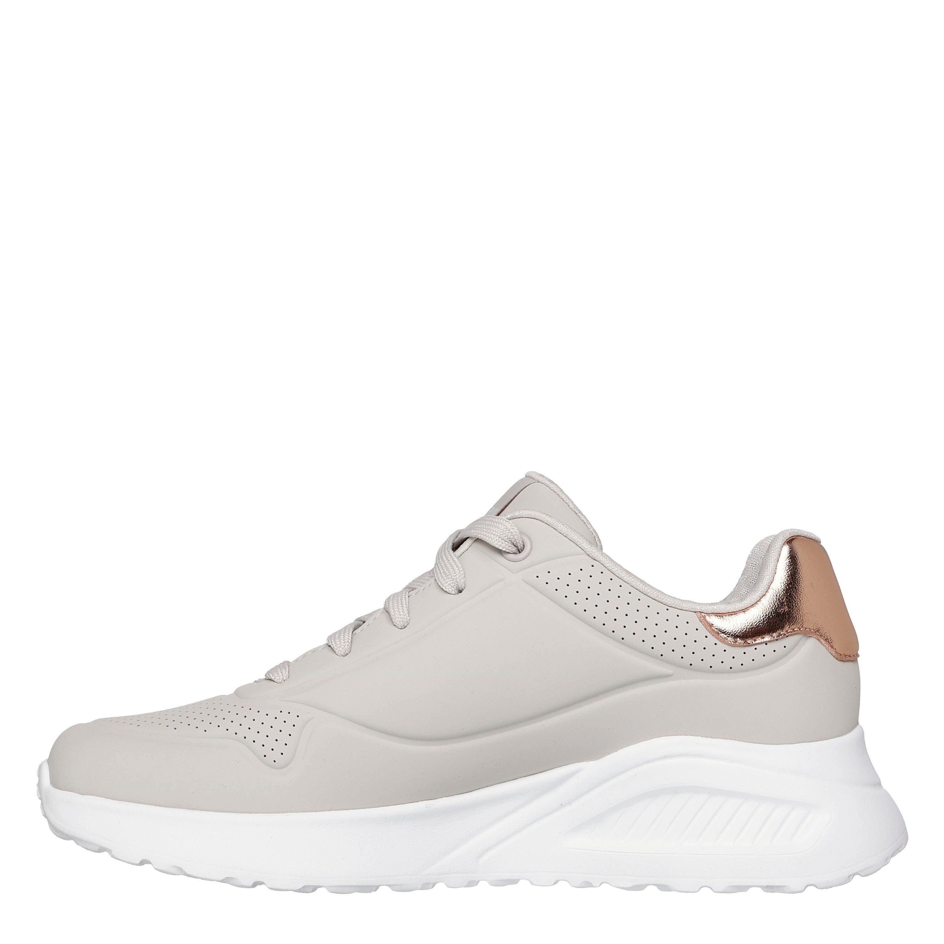 Natural - Skechers - Uno Lite Slip On Trainers - 2