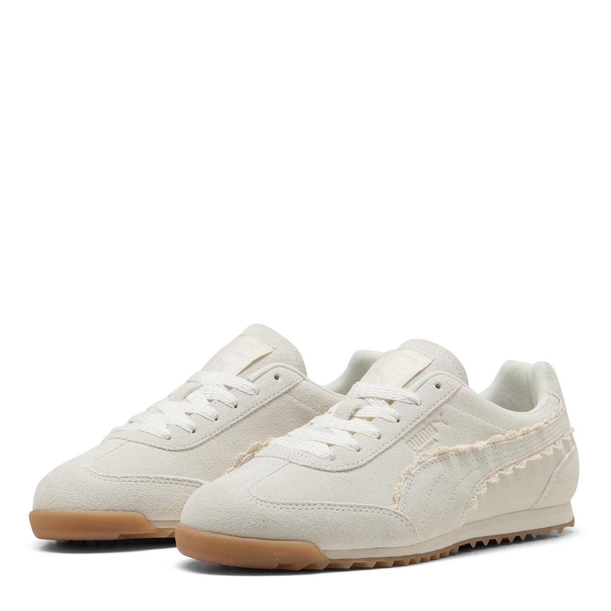 White/Caramel - Puma - Women's Low-Top Trainers - 1