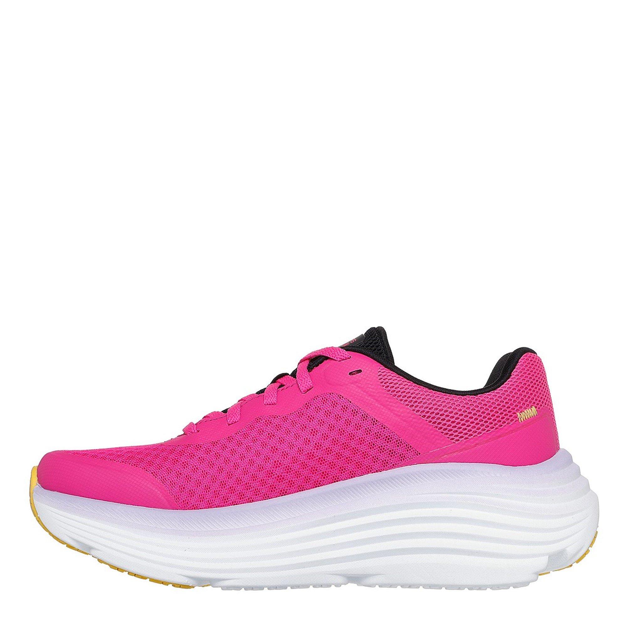Raspberry - Skechers - Engineered Mesh Lace-Up Low-Top Trainers - 2