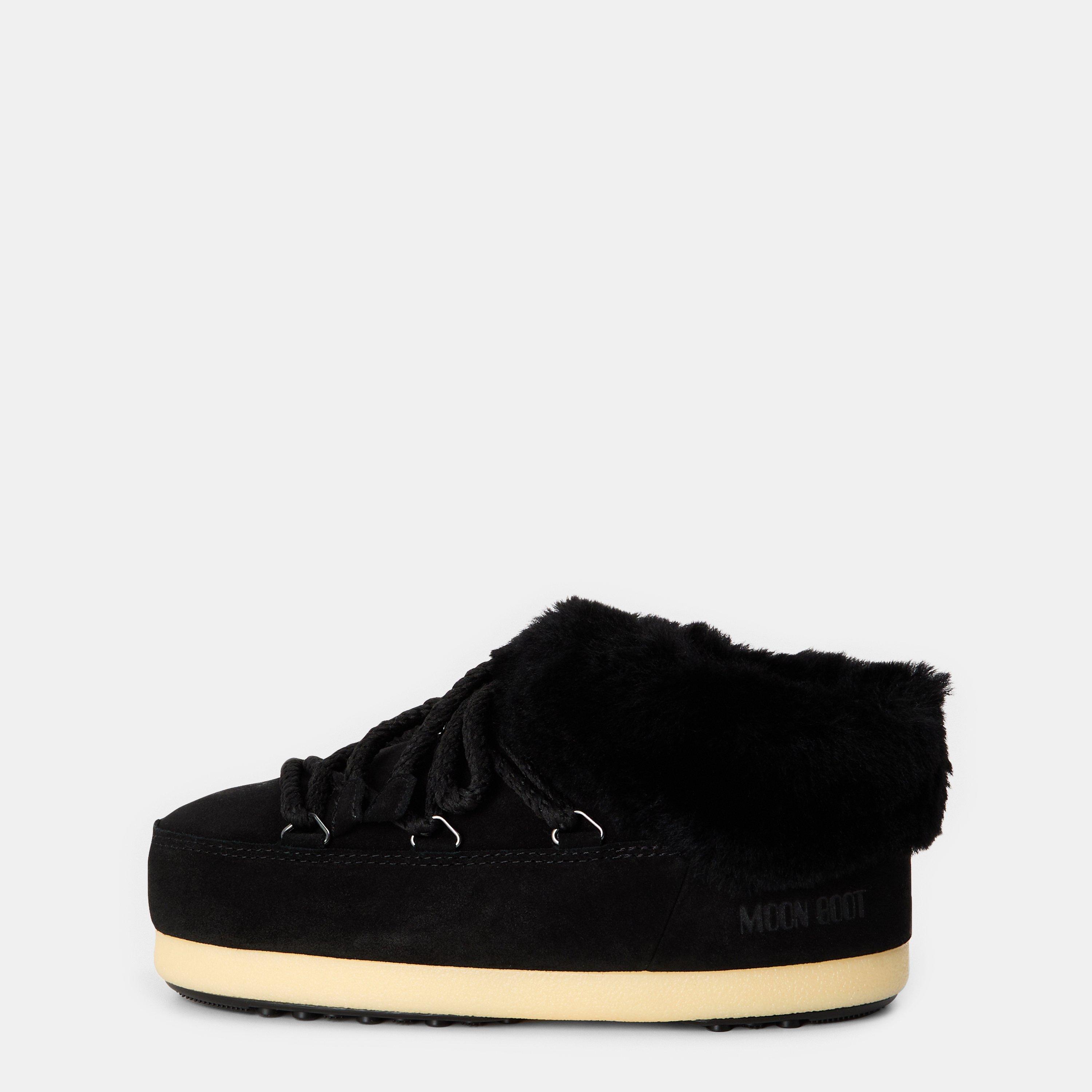 Suede Blk Nat - Moon Boot - Women's Mule Snow Boots - 2