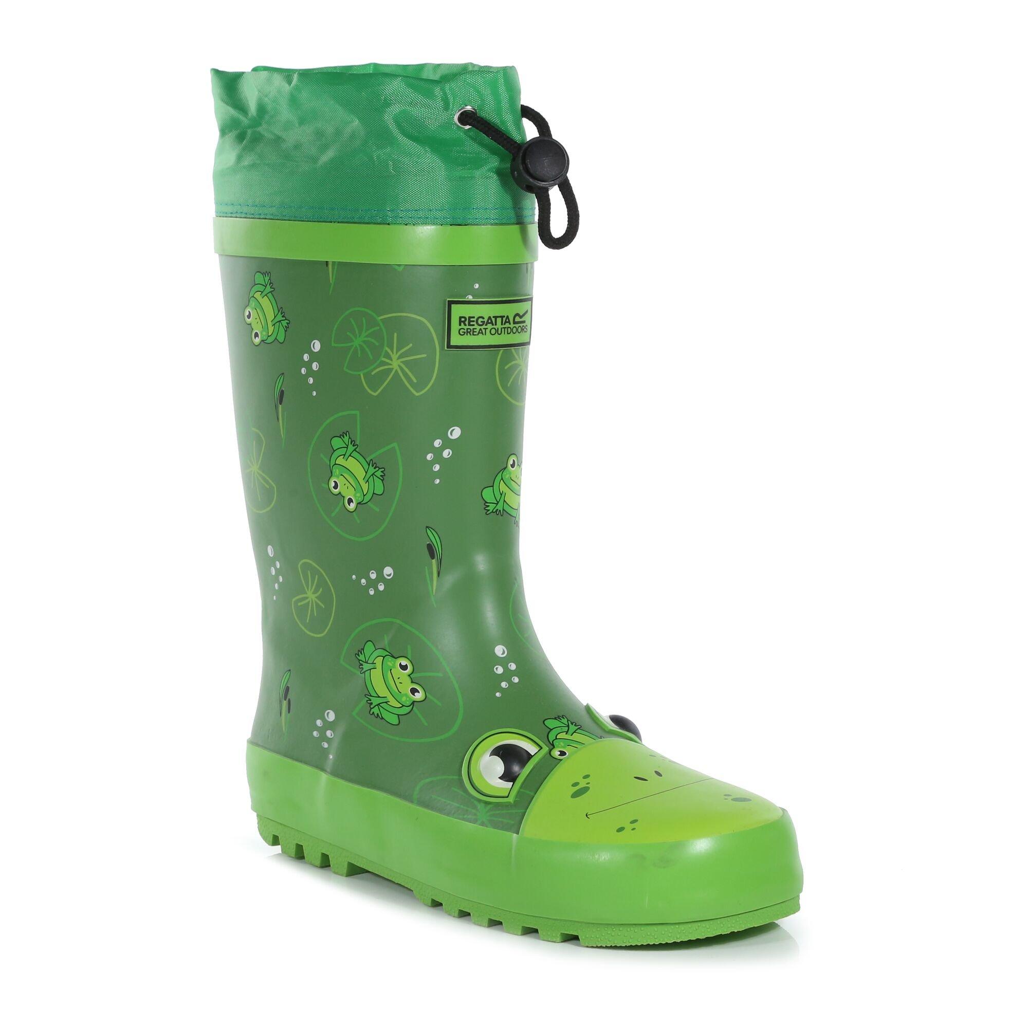 Frog - Regatta - Kids Mudplay Animal Wellies - 2
