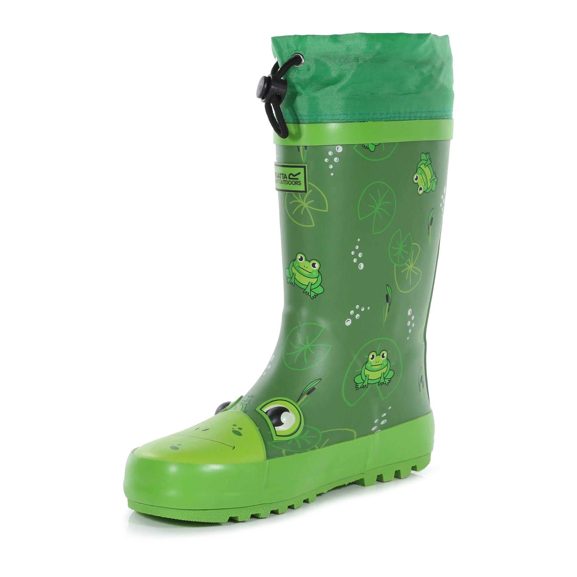 Frog - Regatta - Kids Mudplay Animal Wellies - 3
