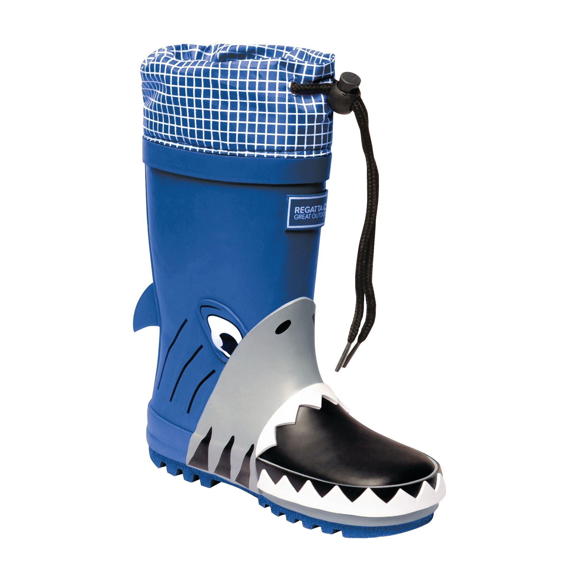 Shark/Nautic - Regatta - Kids Mudplay Animal Wellies - 8