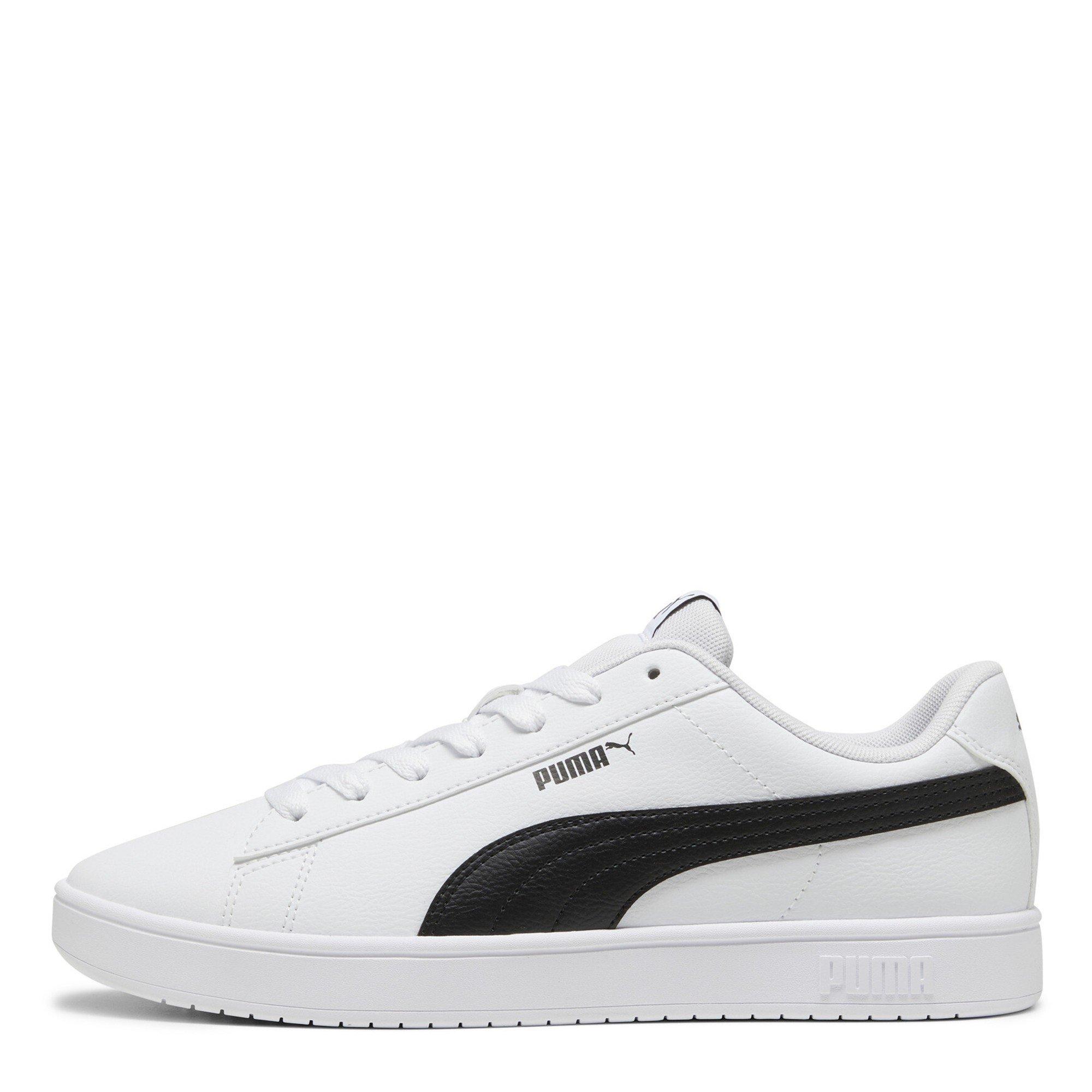  White/ Black - Puma - Women's Rickie Classic Court Trainers - 2