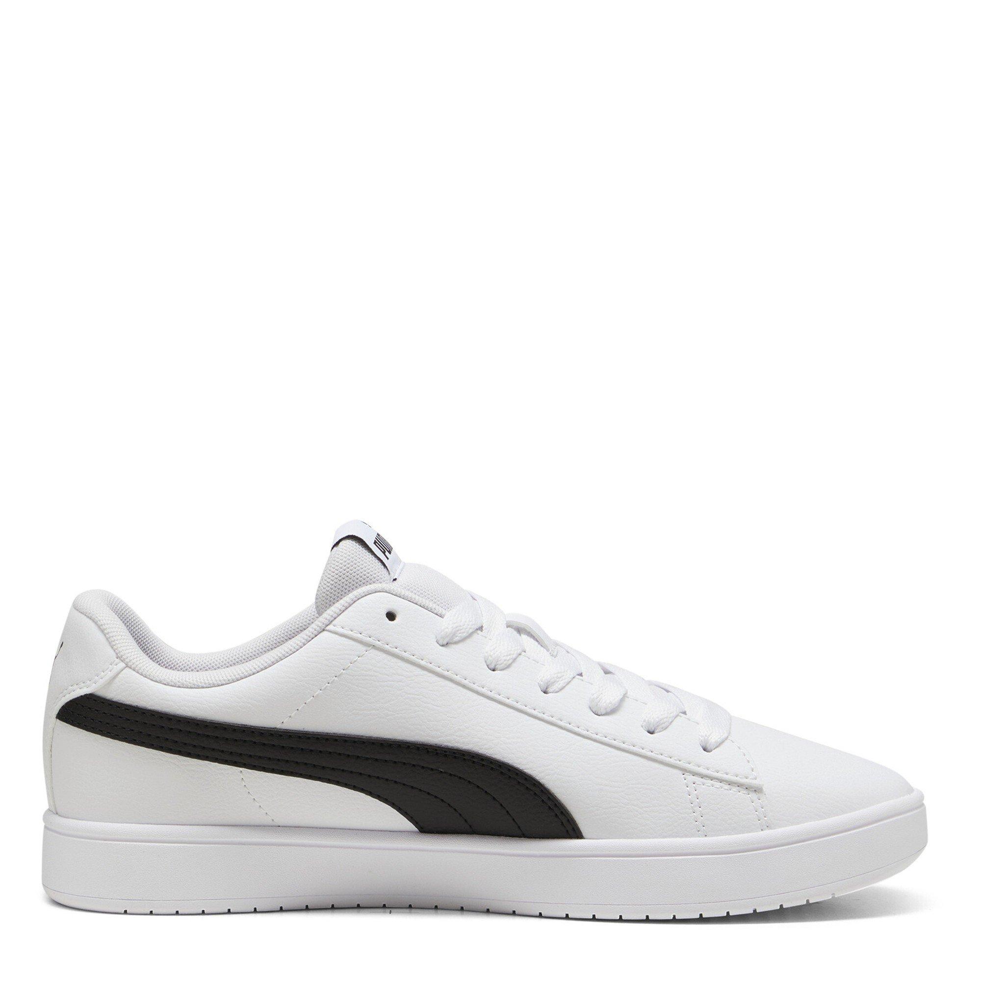 White/ Black - Puma - Women's Rickie Classic Court Trainers - 4