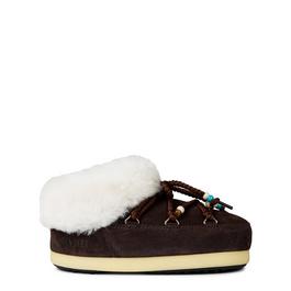 Moon Boot Shearling Boots