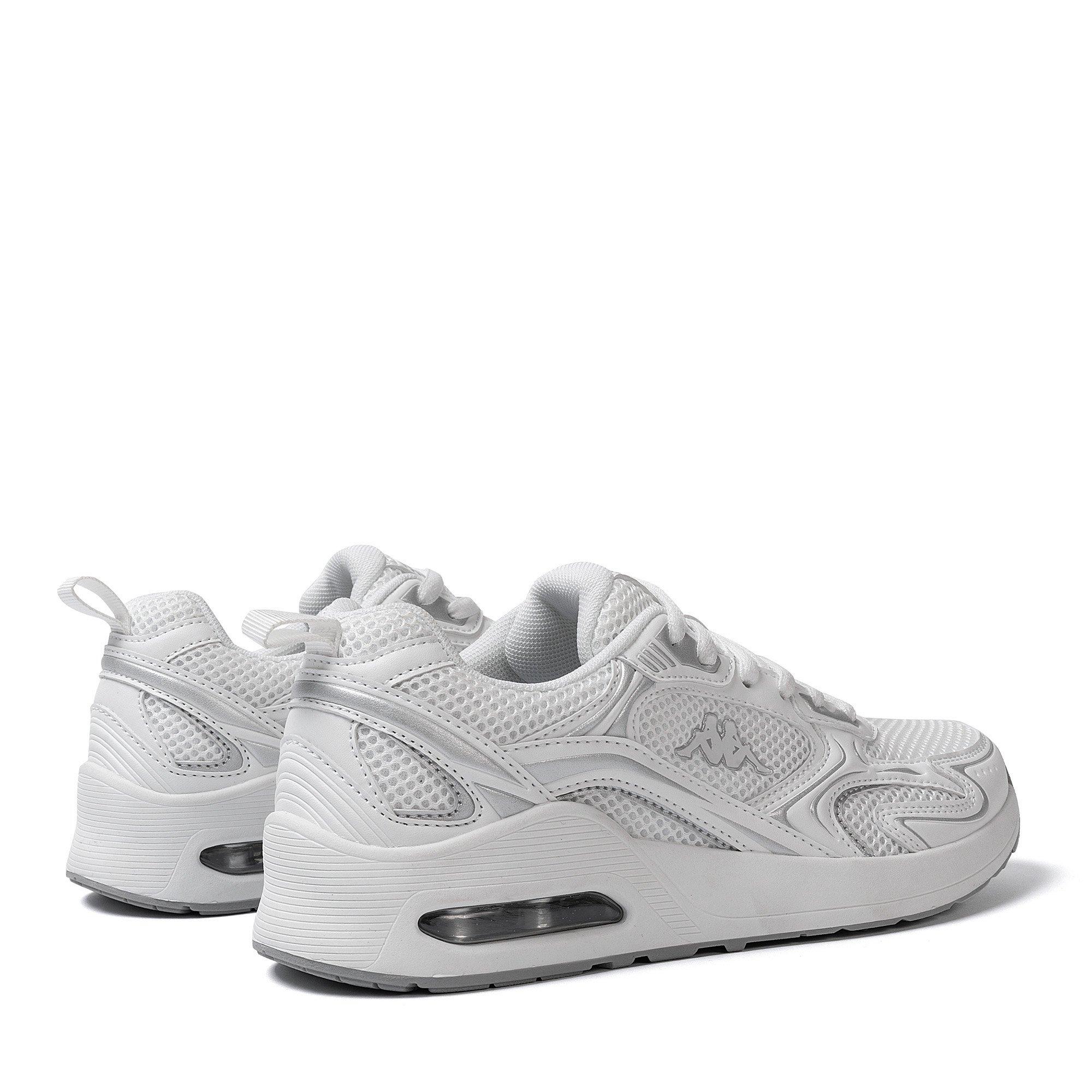 Wht/Silber - Kappa - Sole Women Trainers - 3
