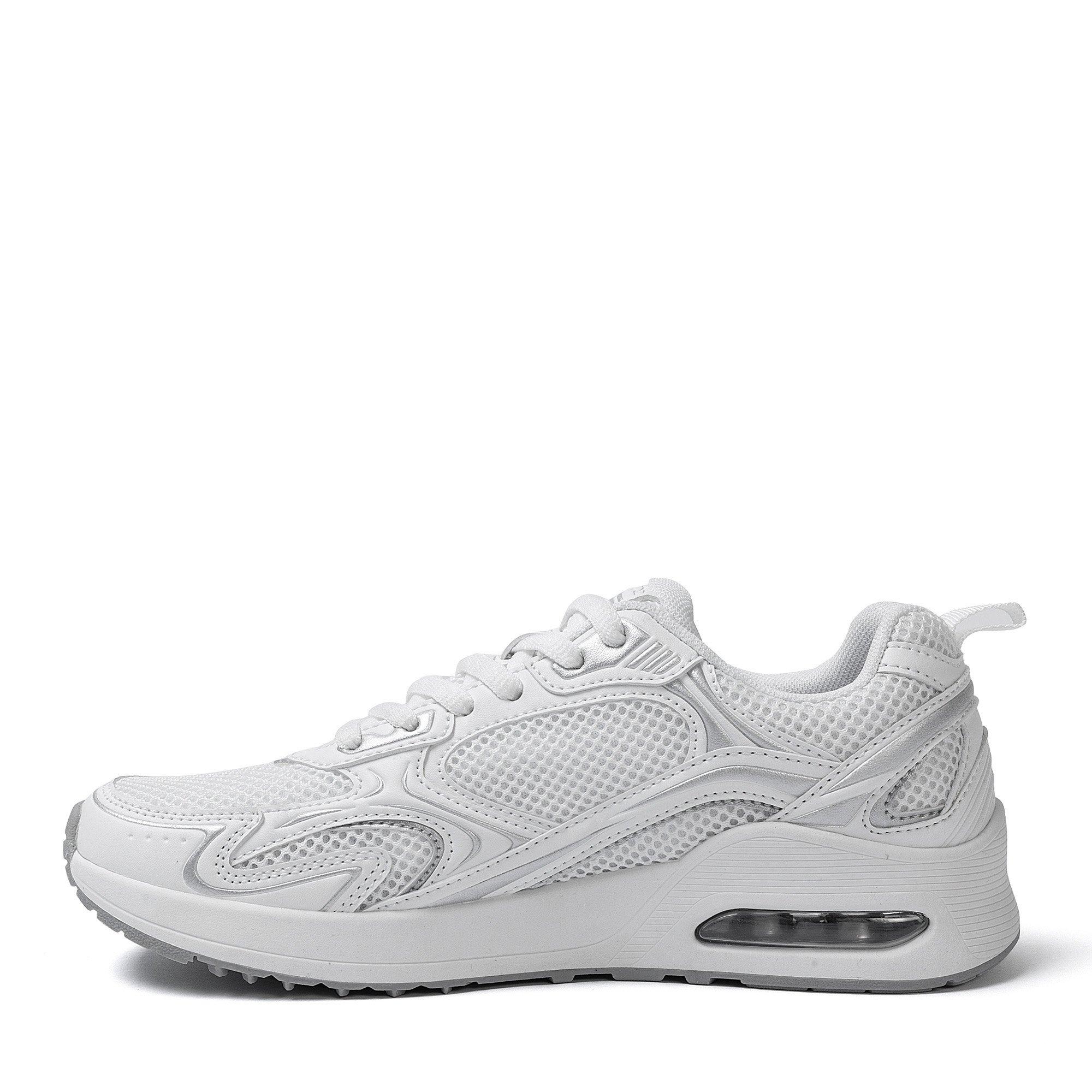 Wht/Silber - Kappa - Sole Women Trainers - 6