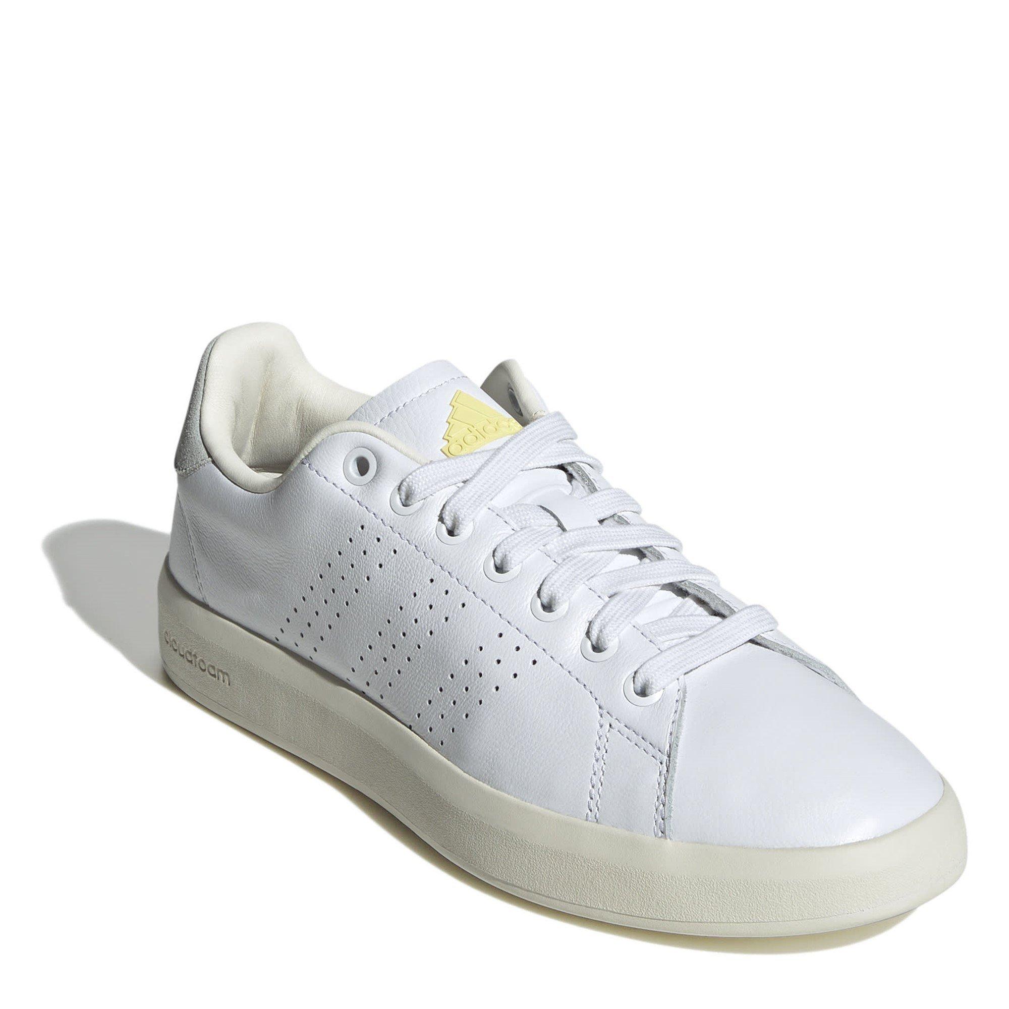 Branco - adidas - Advantage Premium Court Trainers - 3