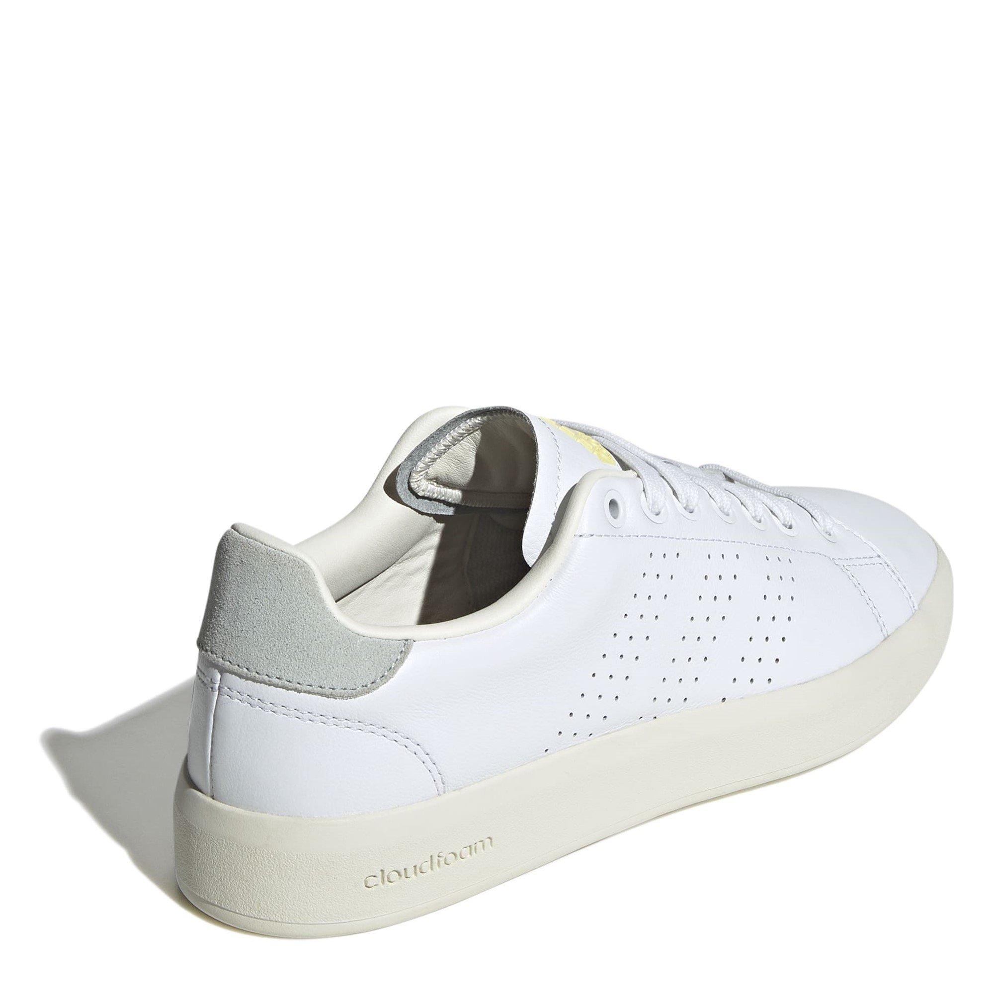 Branco - adidas - Advantage Premium Court Trainers - 4