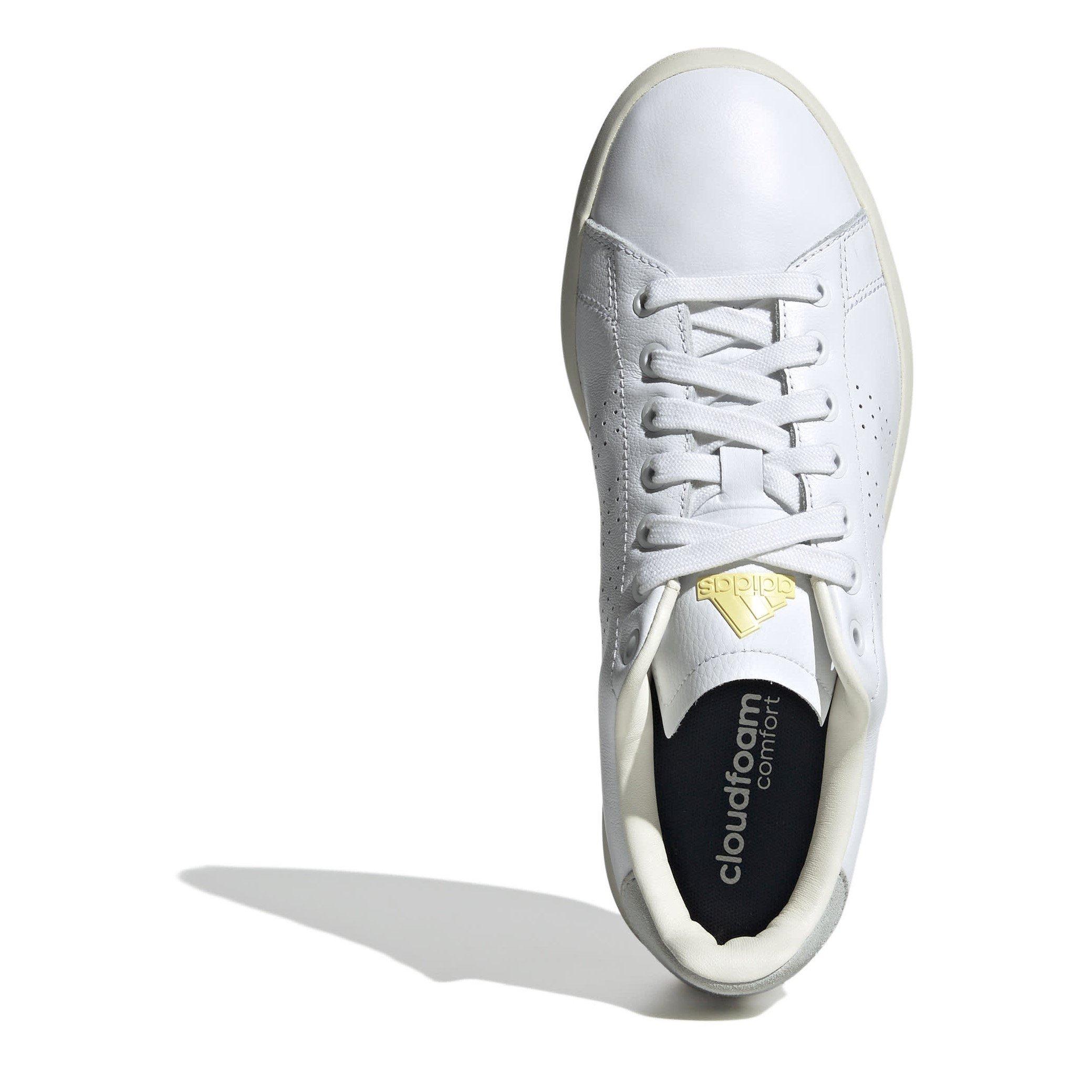 Branco - adidas - Advantage Premium Court Trainers - 5