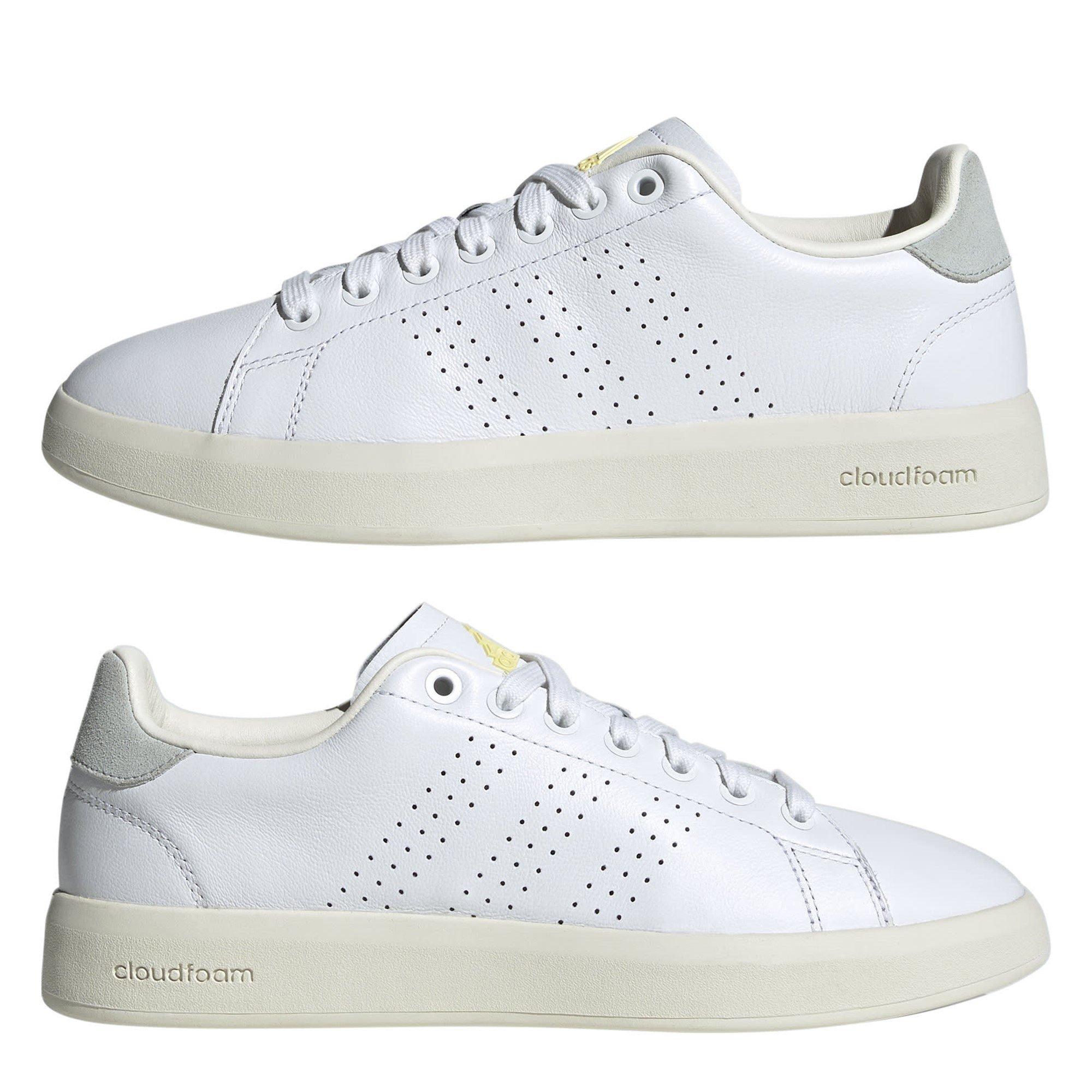 Branco - adidas - Advantage Premium Court Trainers - 9