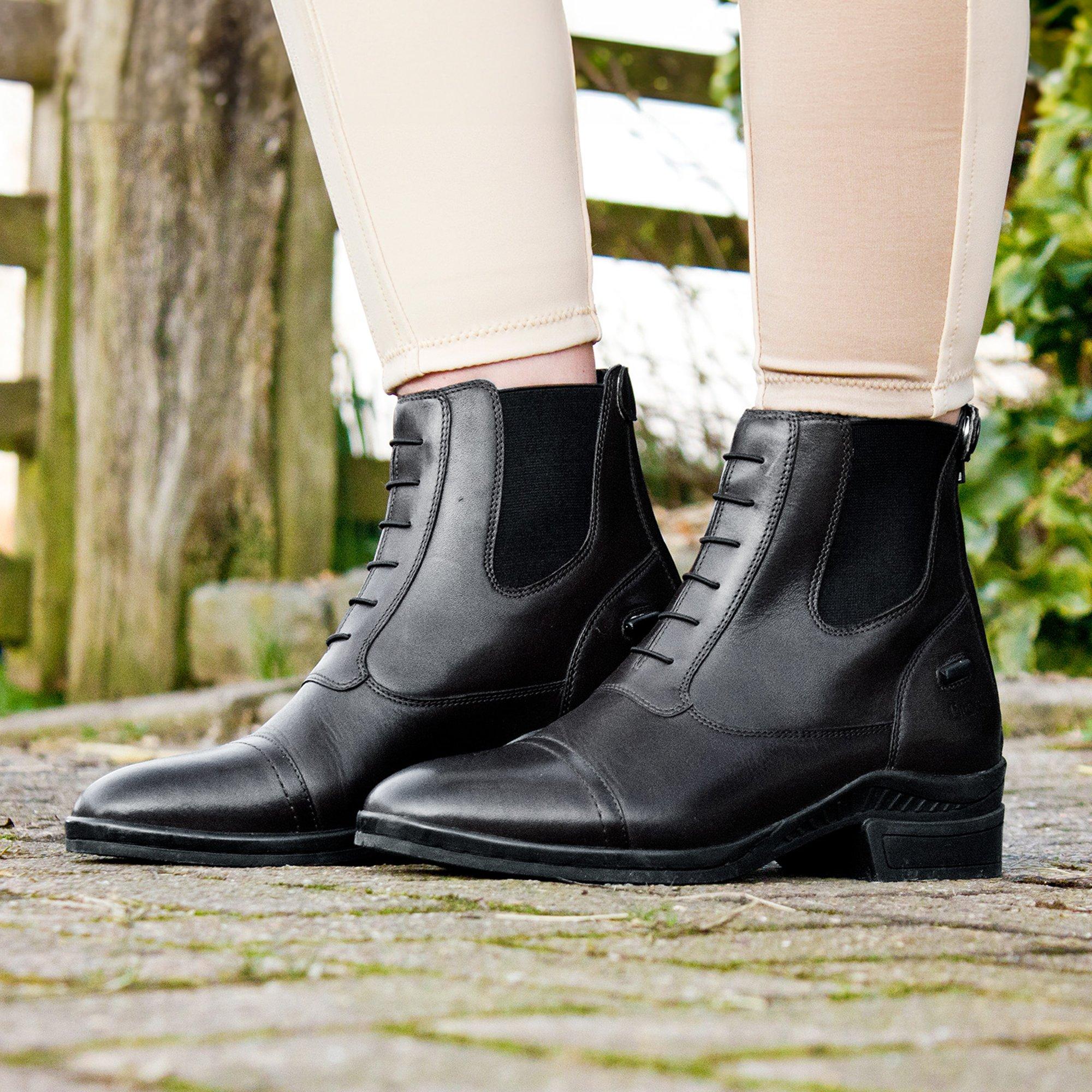 Nero - Brogini - 437 Trieste Paddock Boots - 2