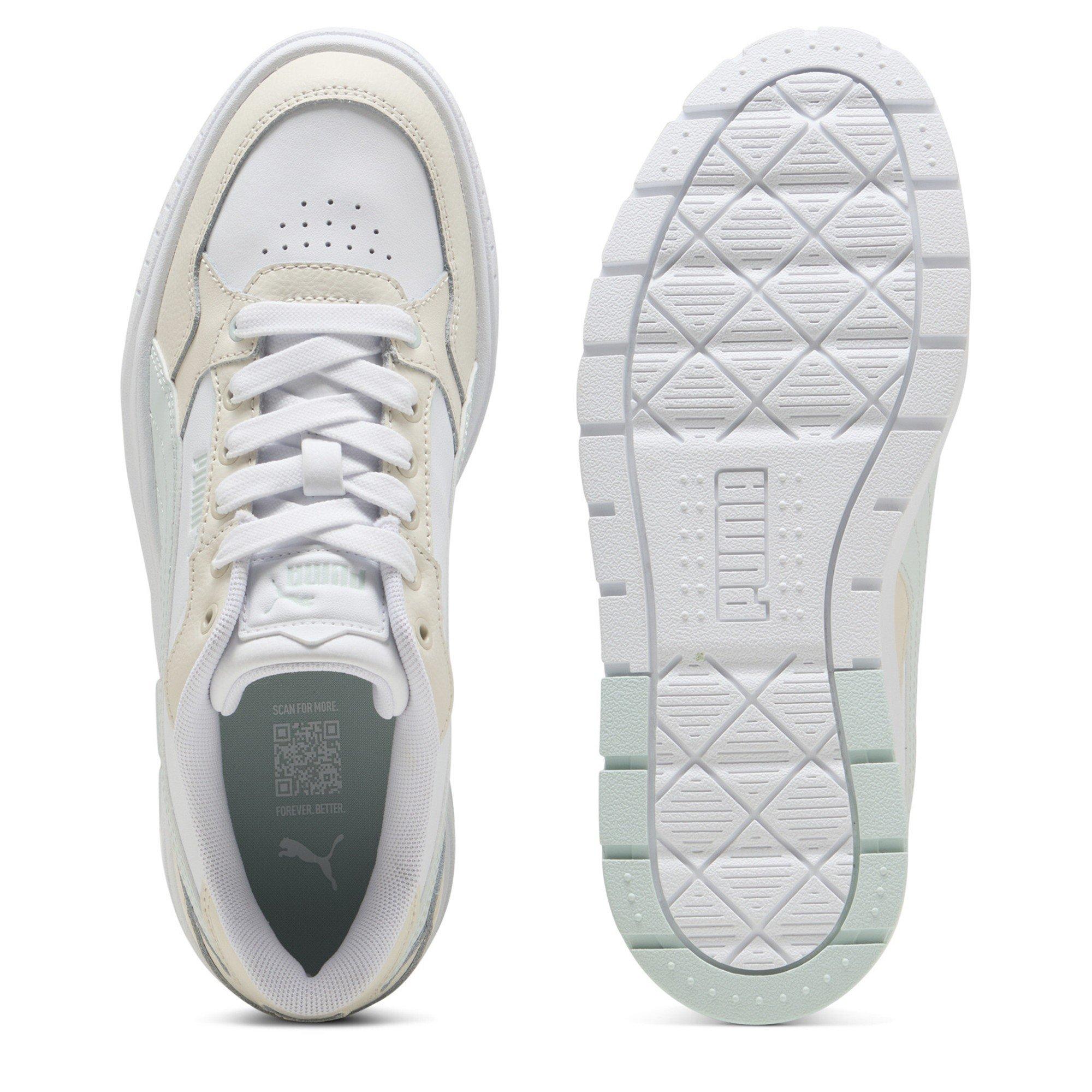 Wht/A.Snw/Bl - Puma - Women's Karmen II Idol Low-Top Trainers - 3