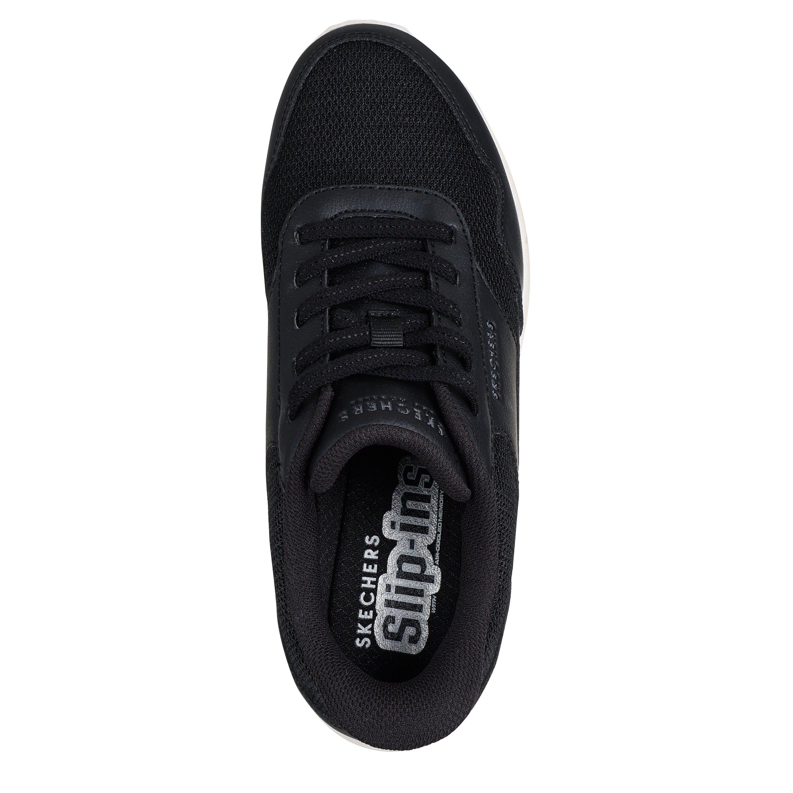 Black - Skechers - Hands Free Slip In Uno Trainers Womens - 4