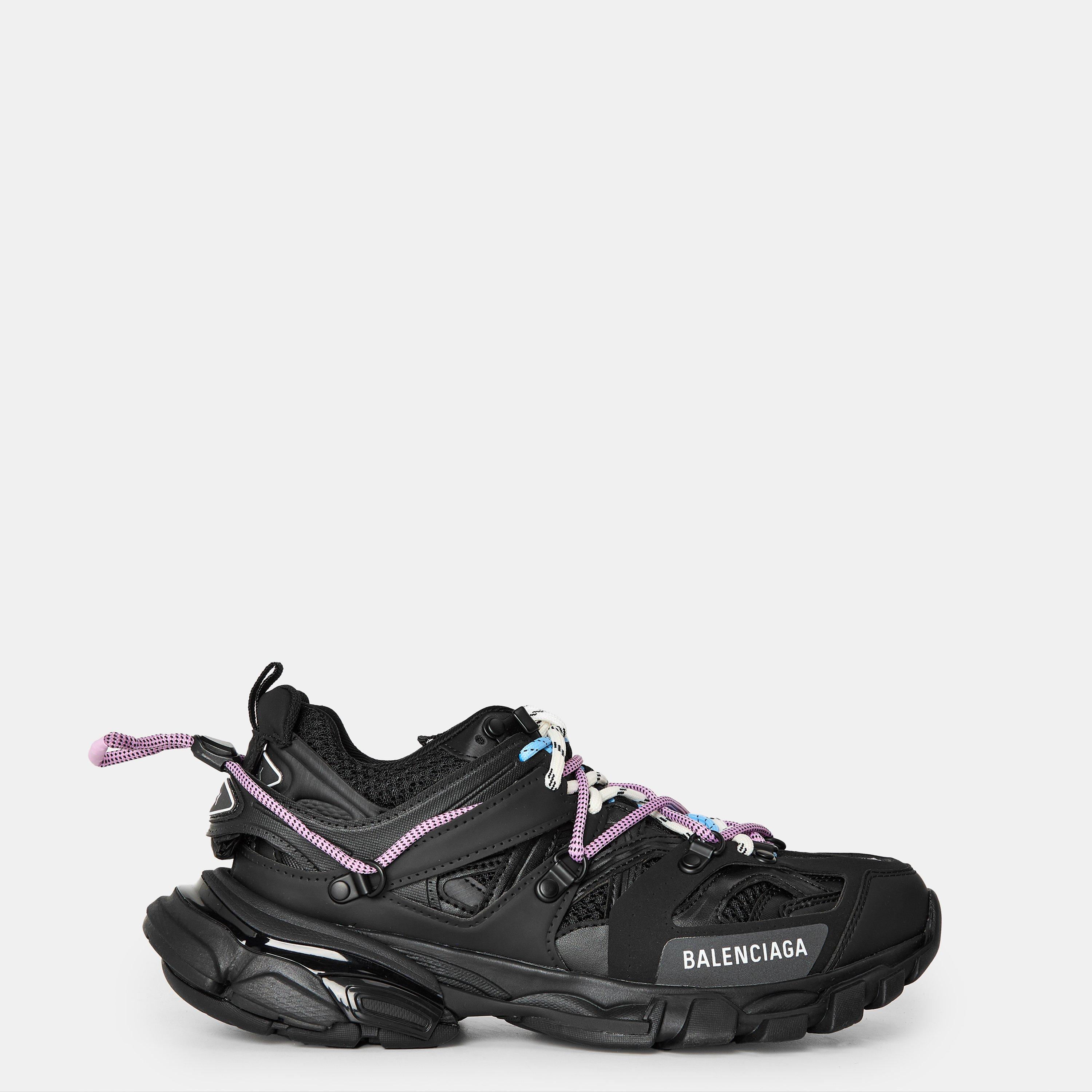 Black/Pink - Balenciaga - Women's Bal Track Trail Chunky Trainers - 1