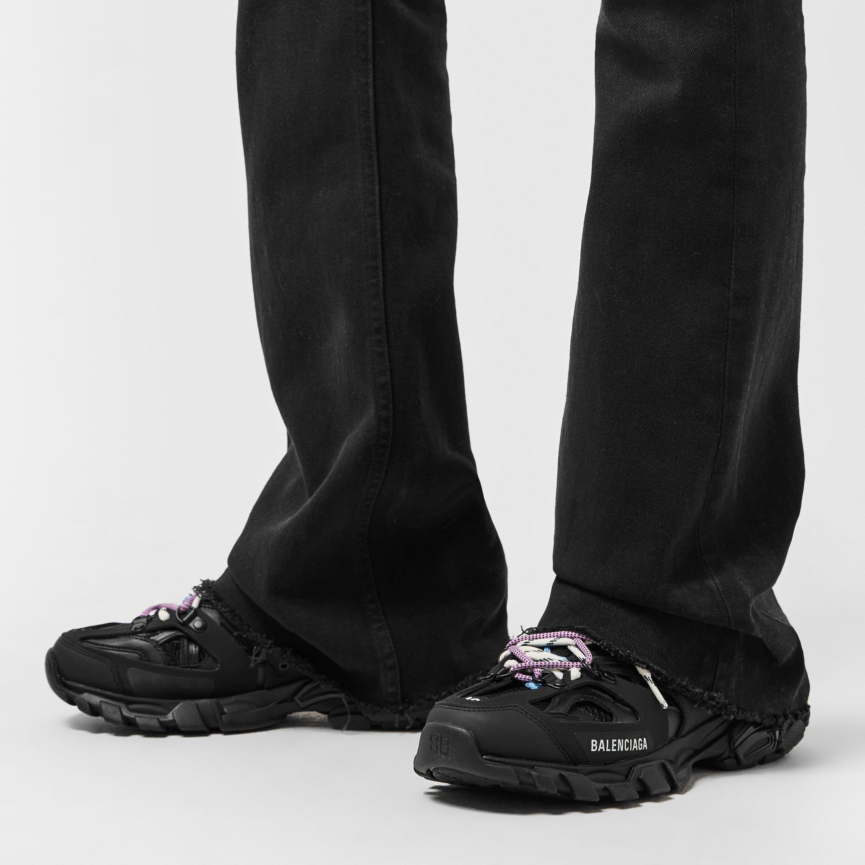 Black/Pink - Balenciaga - Women's Bal Track Trail Chunky Trainers - 3