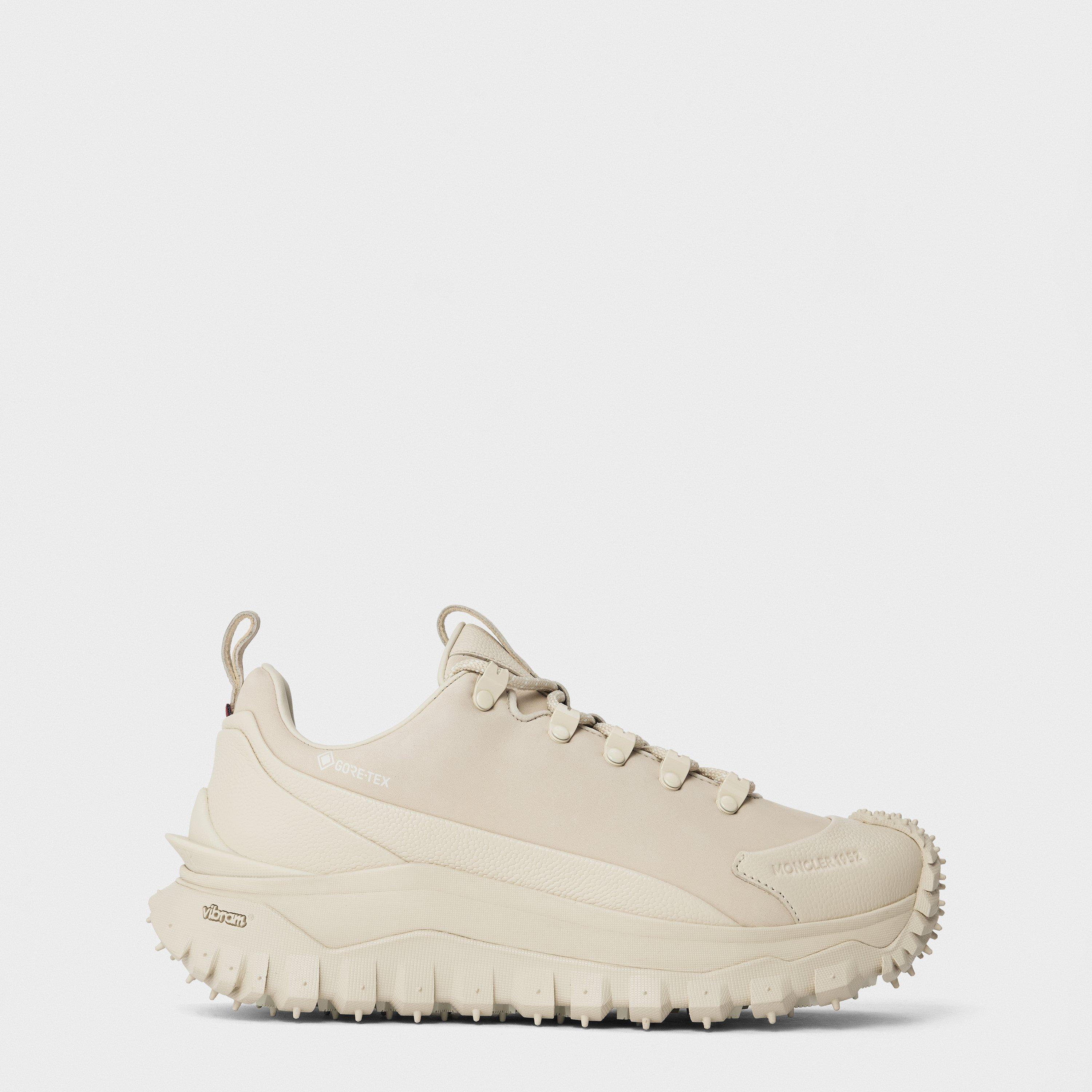 Moncler Women's Platform Chunky Trainers - Beige 051 - Size 6 (39)