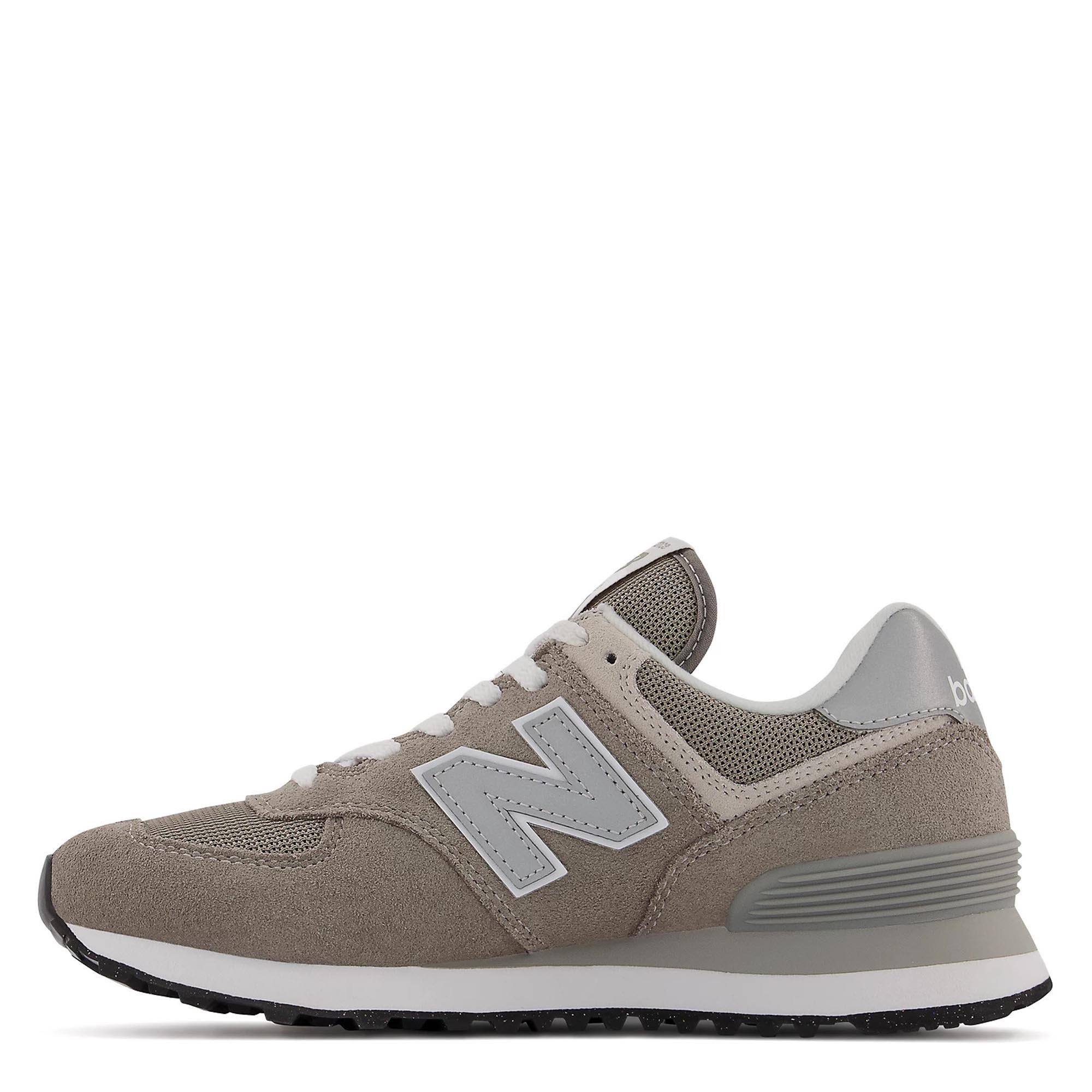 Grey  - New Balance - 574 Womens Shoes - 2