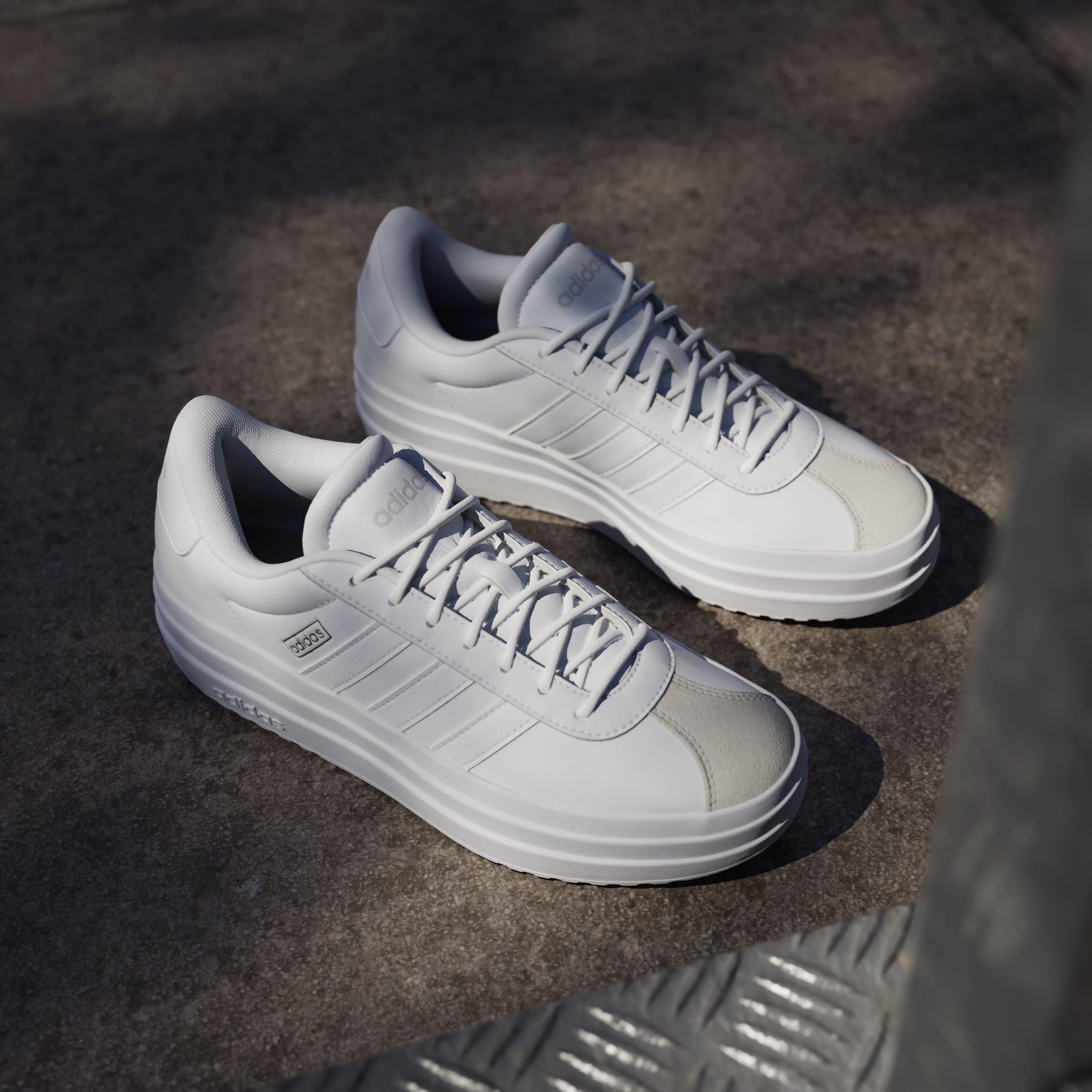 FTWWHT/FTWWHT/C - adidas - Women's VL Court Low-Top Trainers - 12