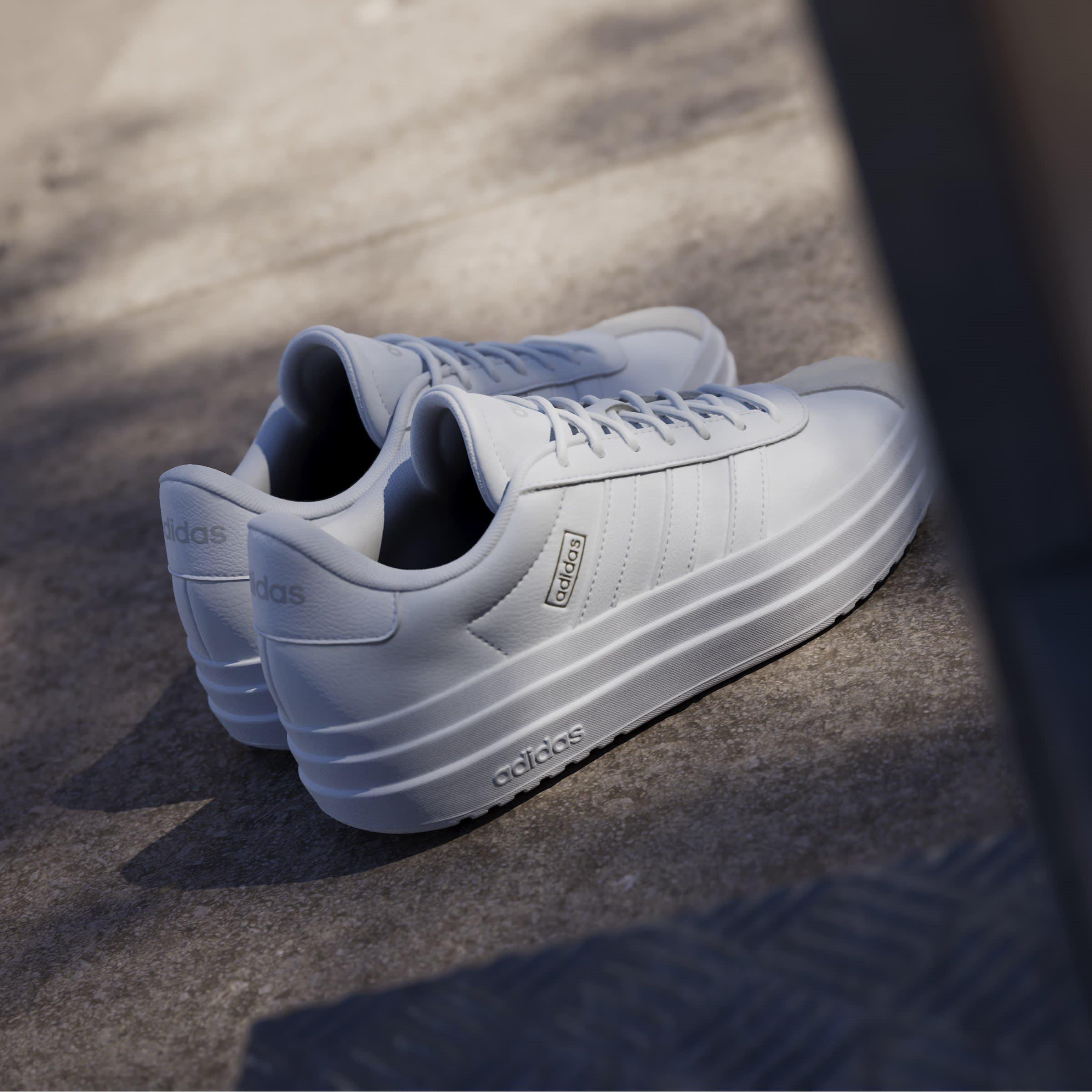 FTWWHT/FTWWHT/C - adidas - Women's VL Court Low-Top Trainers - 13