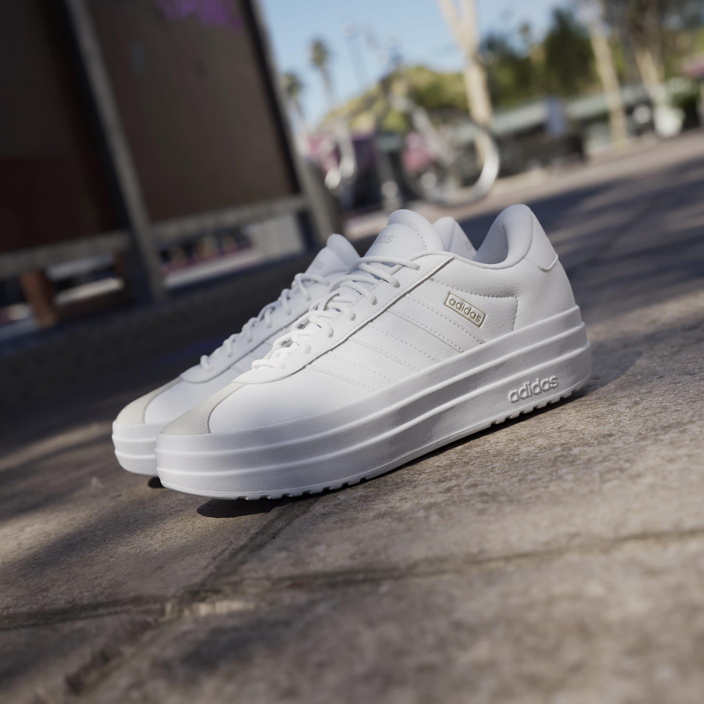FTWWHT/FTWWHT/C - adidas - Women's VL Court Low-Top Trainers - 15