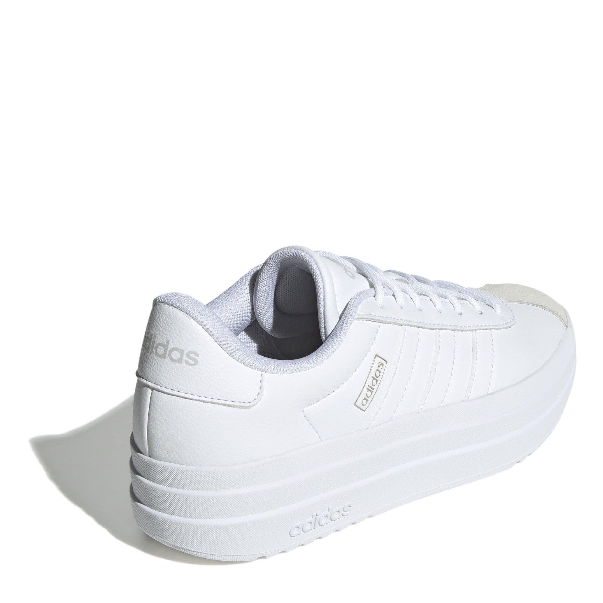 FTWWHT/FTWWHT/C - adidas - Women's VL Court Low-Top Trainers - 4