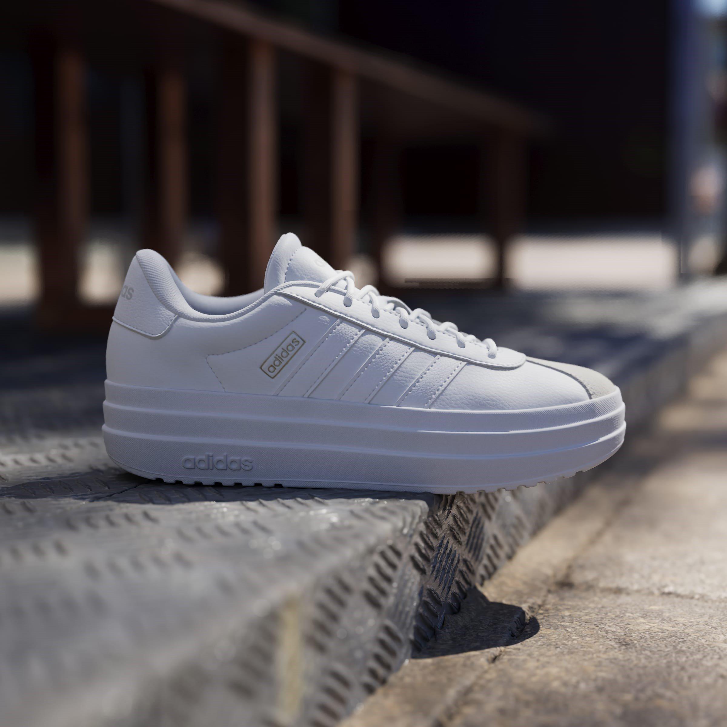 FTWWHT/FTWWHT/C - adidas - Women's VL Court Low-Top Trainers - 10