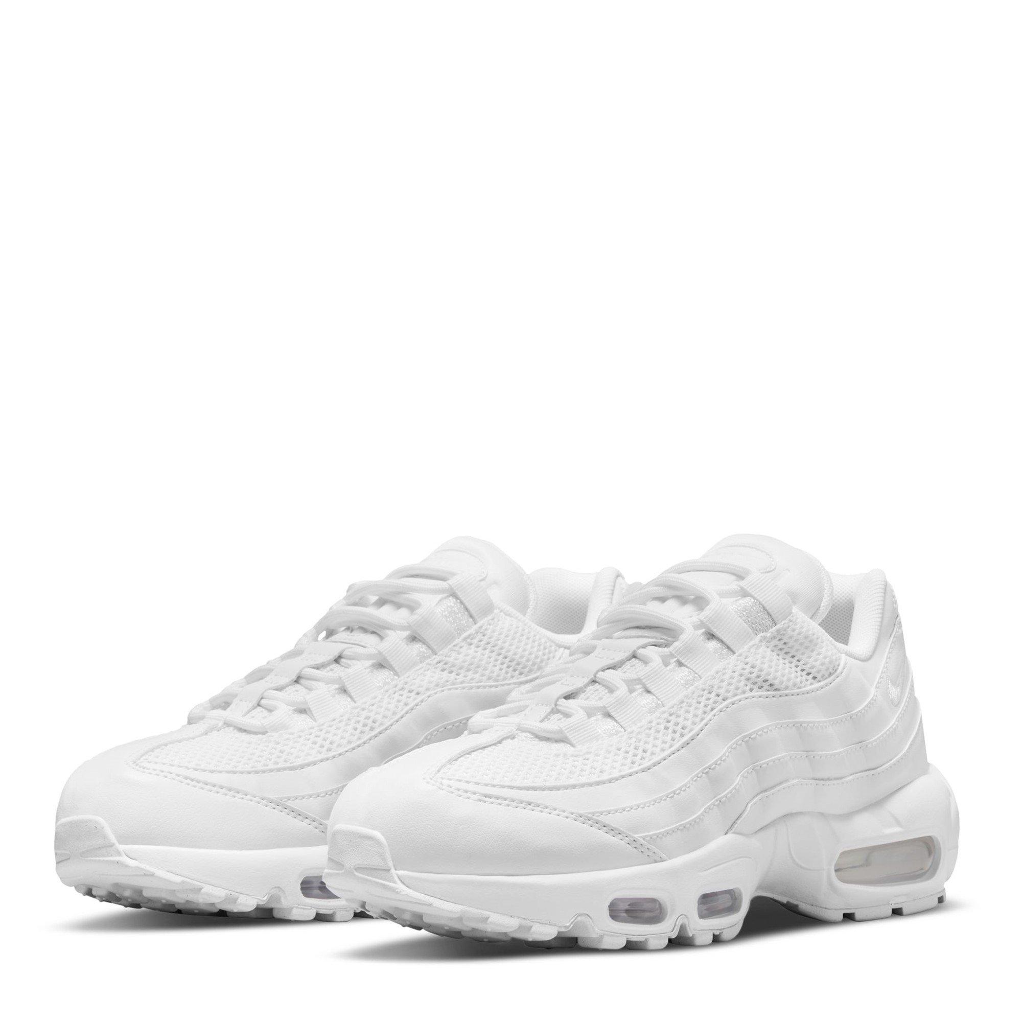 Bijelo/bijelo-metalik - Nike - Air Max 95 Essential Trainers - 3