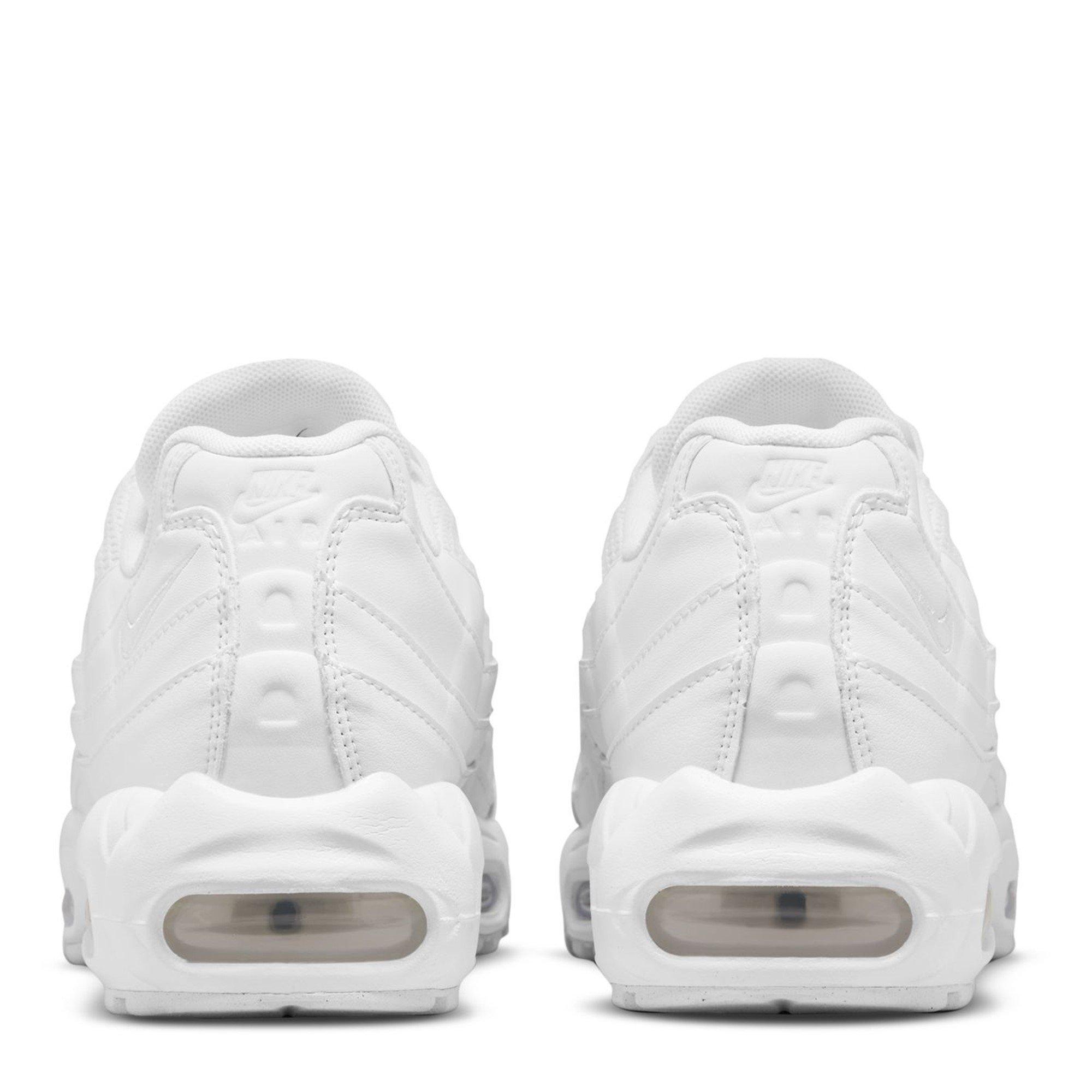Bijelo/bijelo-metalik - Nike - Air Max 95 Essential Trainers - 4