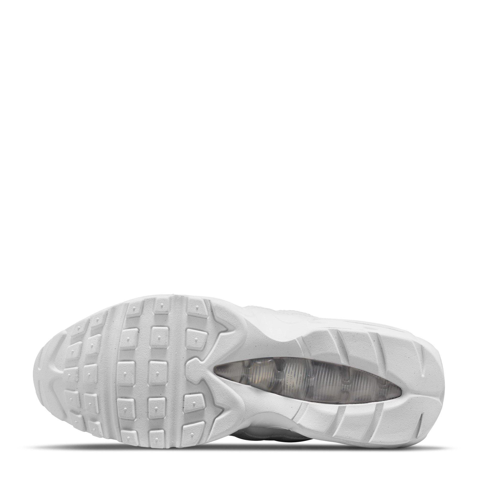 Bijelo/bijelo-metalik - Nike - Air Max 95 Essential Trainers - 5