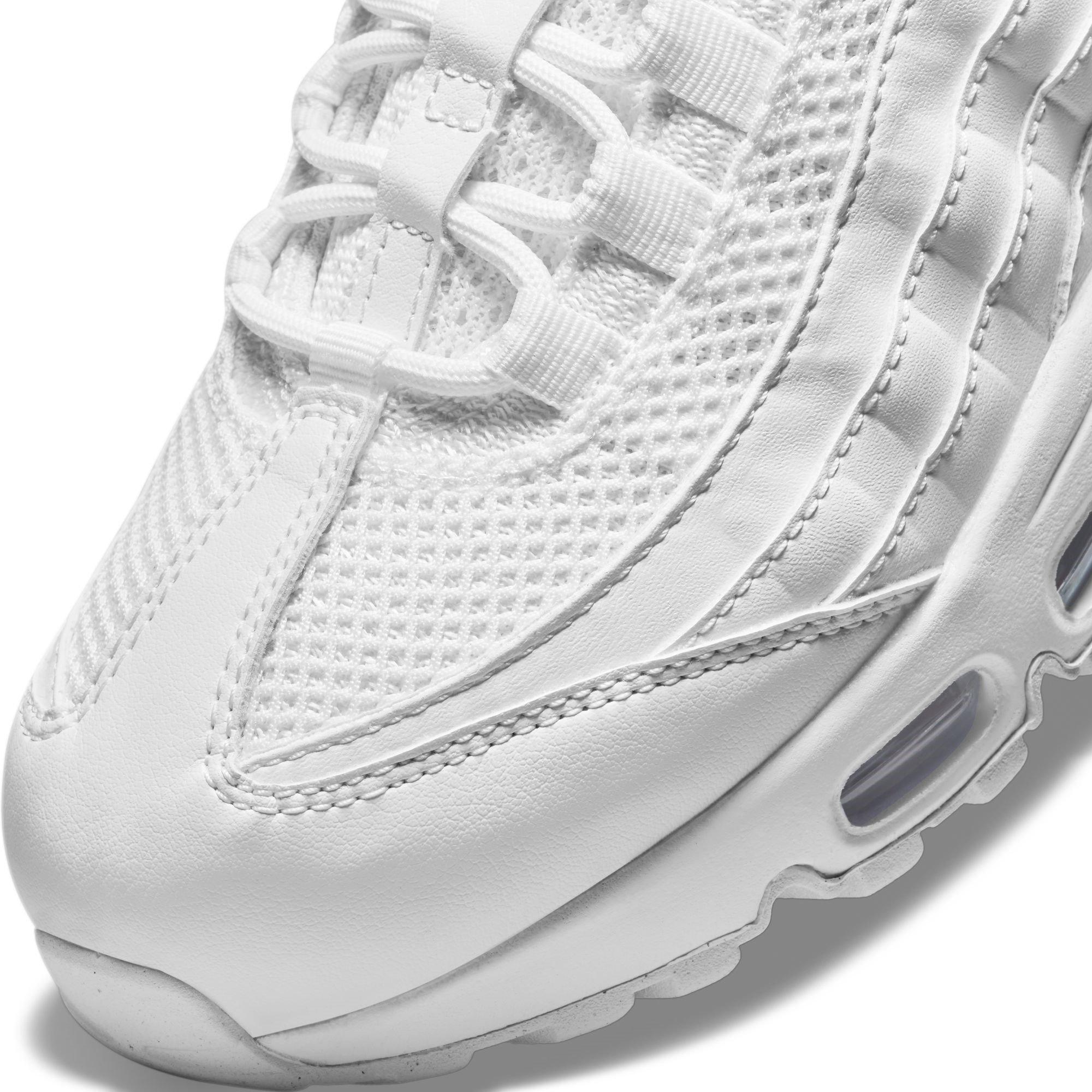 Bijelo/bijelo-metalik - Nike - Air Max 95 Essential Trainers - 6