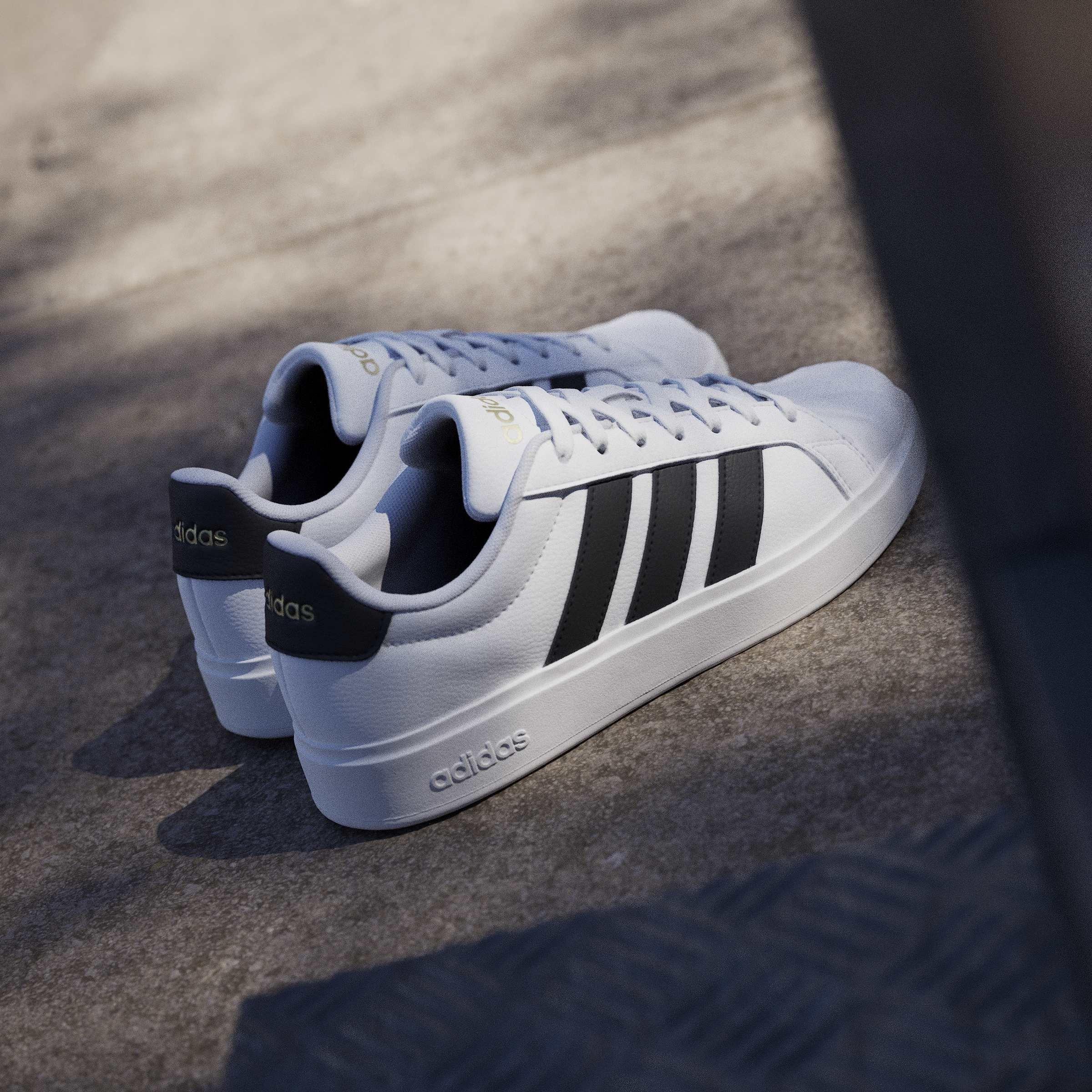 White/Black - adidas - Streettalk Womens Trainers - 13