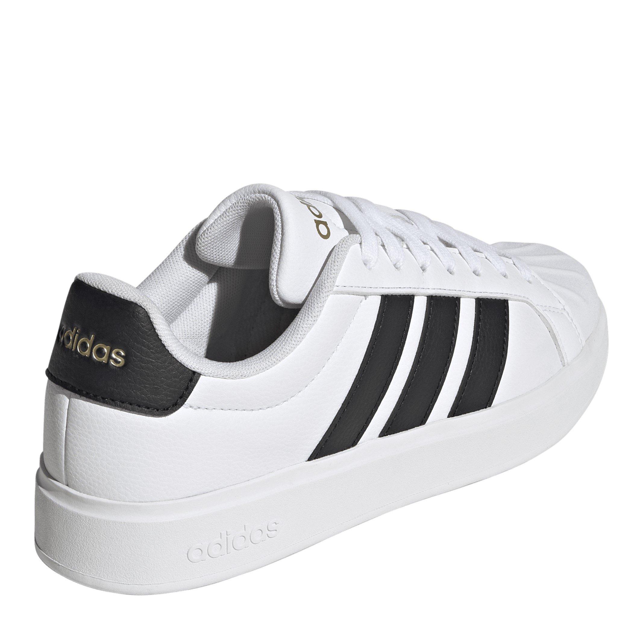Wit/Zwart - adidas - Streettalk Womens Trainers - 4