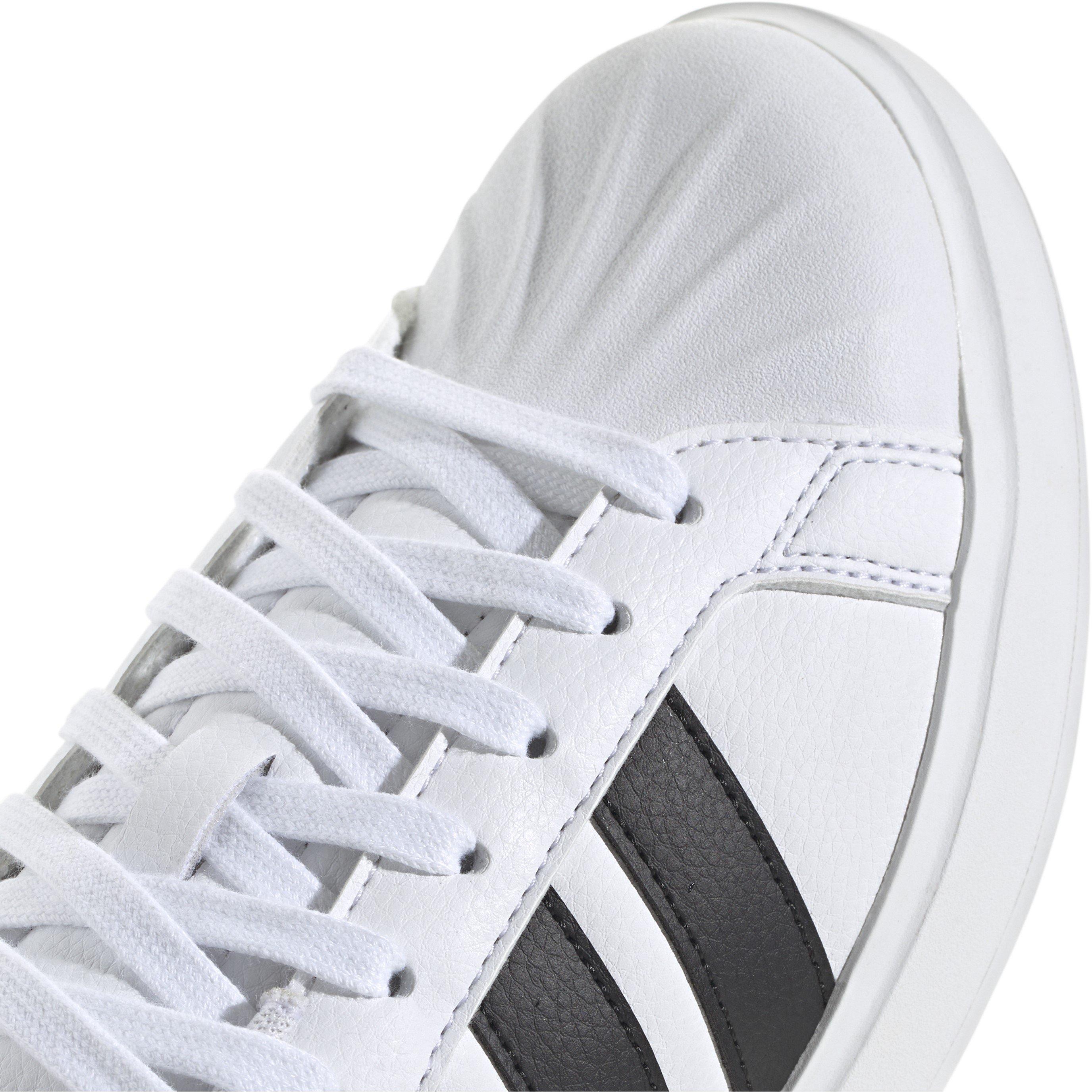 Wit/Zwart - adidas - Streettalk Womens Trainers - 8