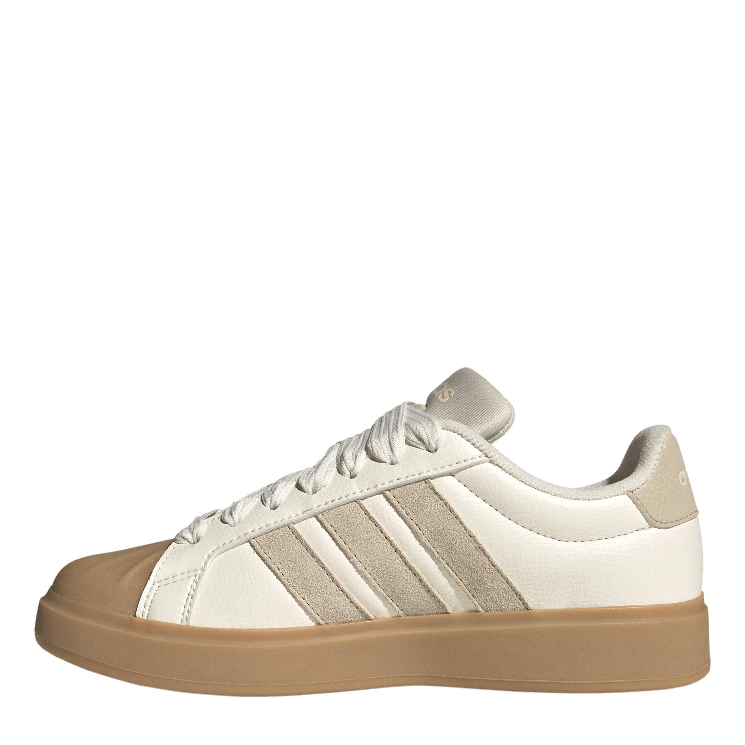 OffWht/Linen - adidas - Streettalk Womens Trainers - 2
