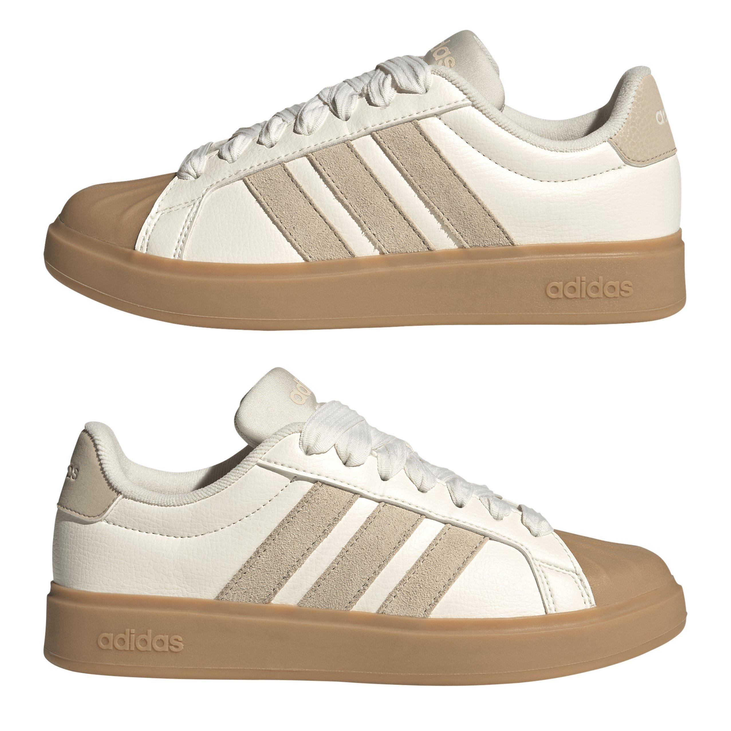 OffWht/Linen - adidas - Streettalk Womens Trainers - 7